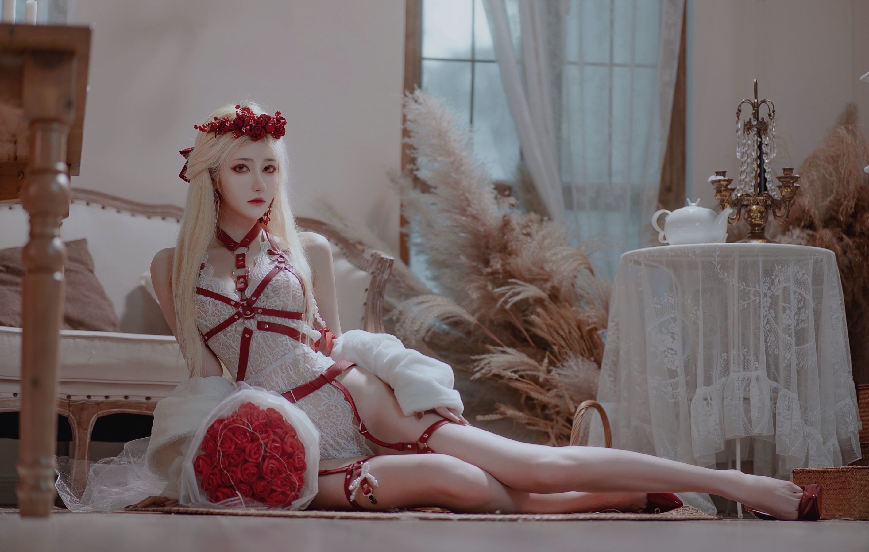 [Welfare COS] Anime blogger Momoko Nantao - Rose
