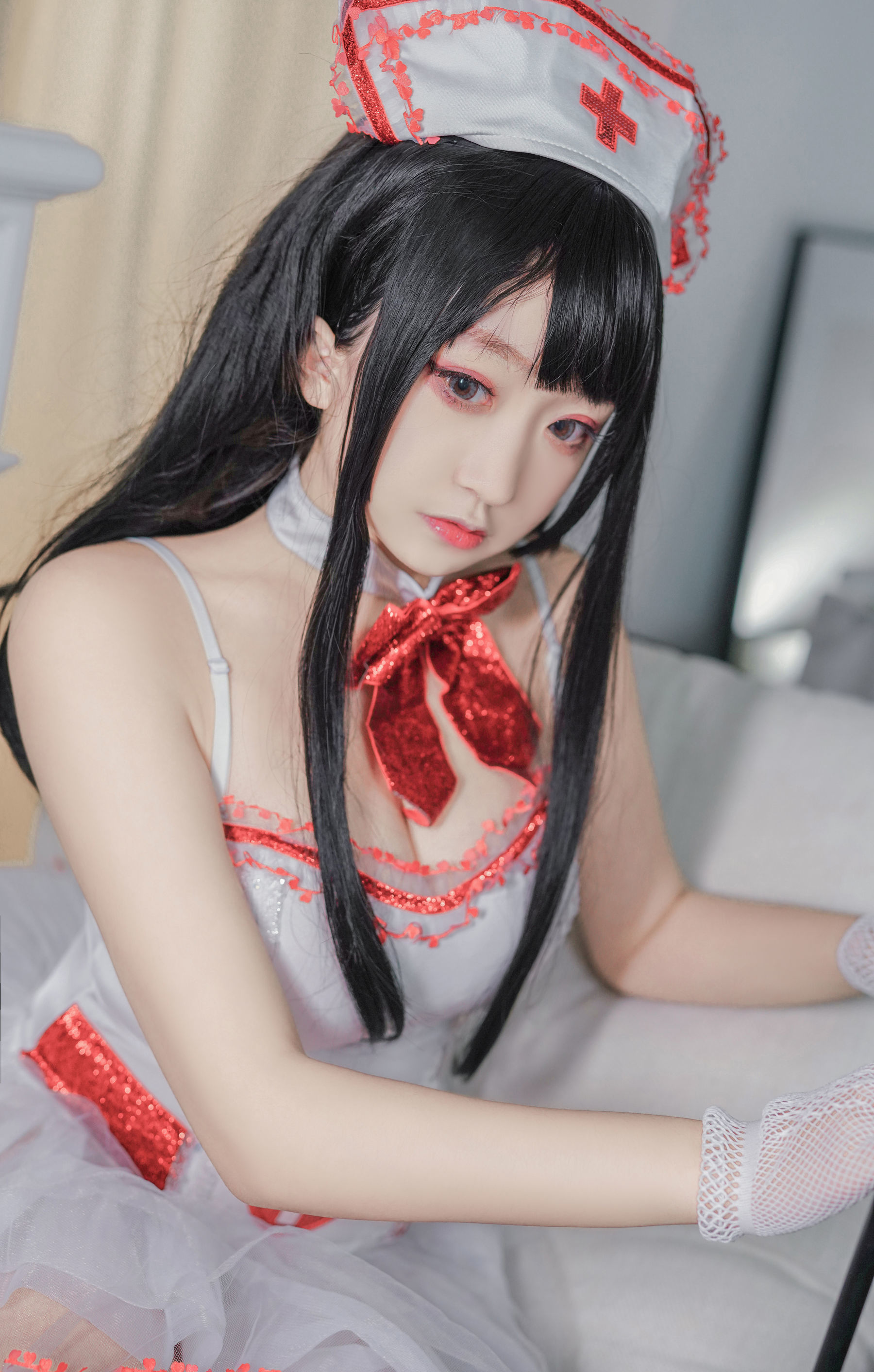 Cosplay Phúc lợi] Blogger Anime Enoda Naoyuki - Y tá Ren