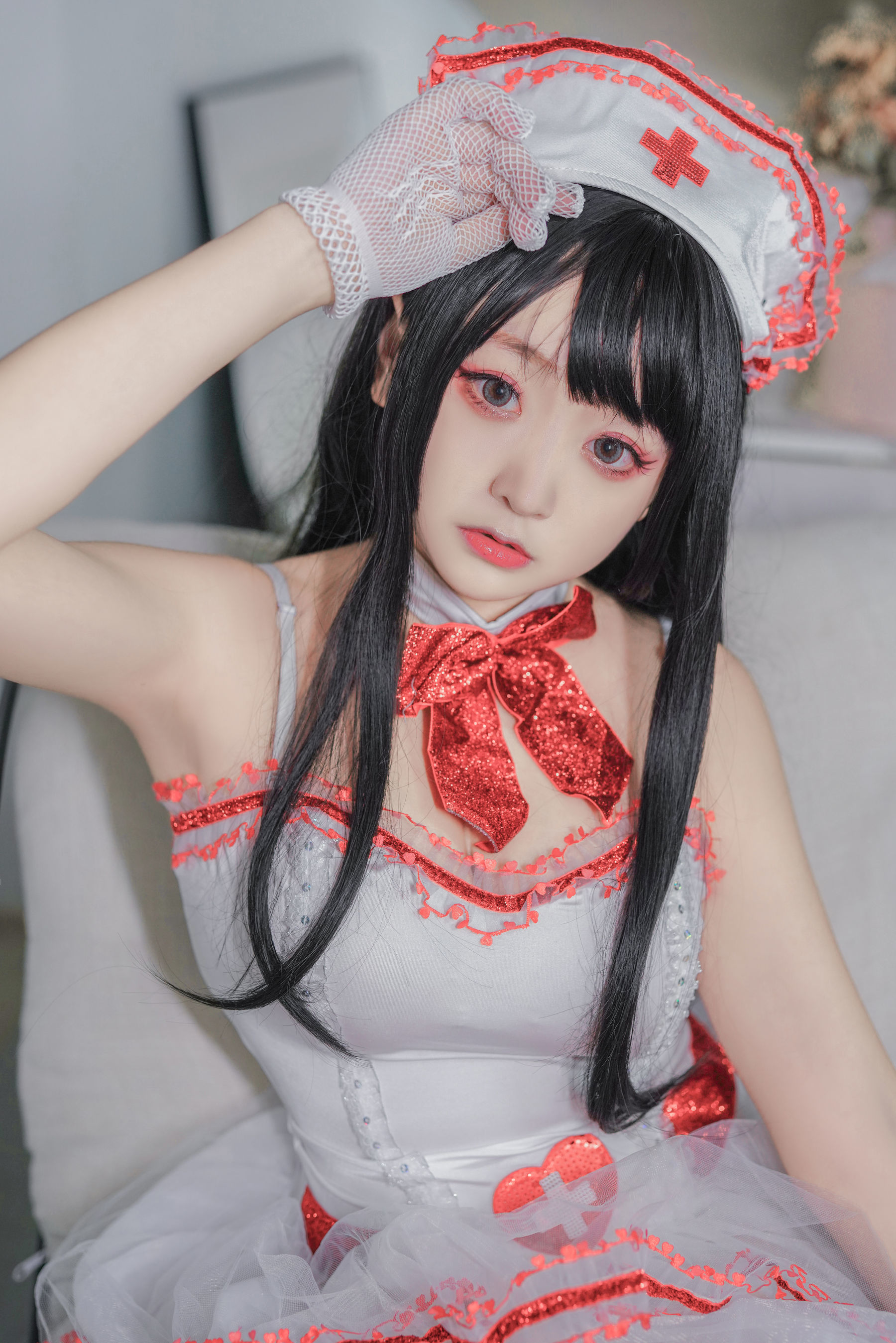 Cosplay Phúc lợi] Blogger Anime Enoda Naoyuki - Y tá Ren