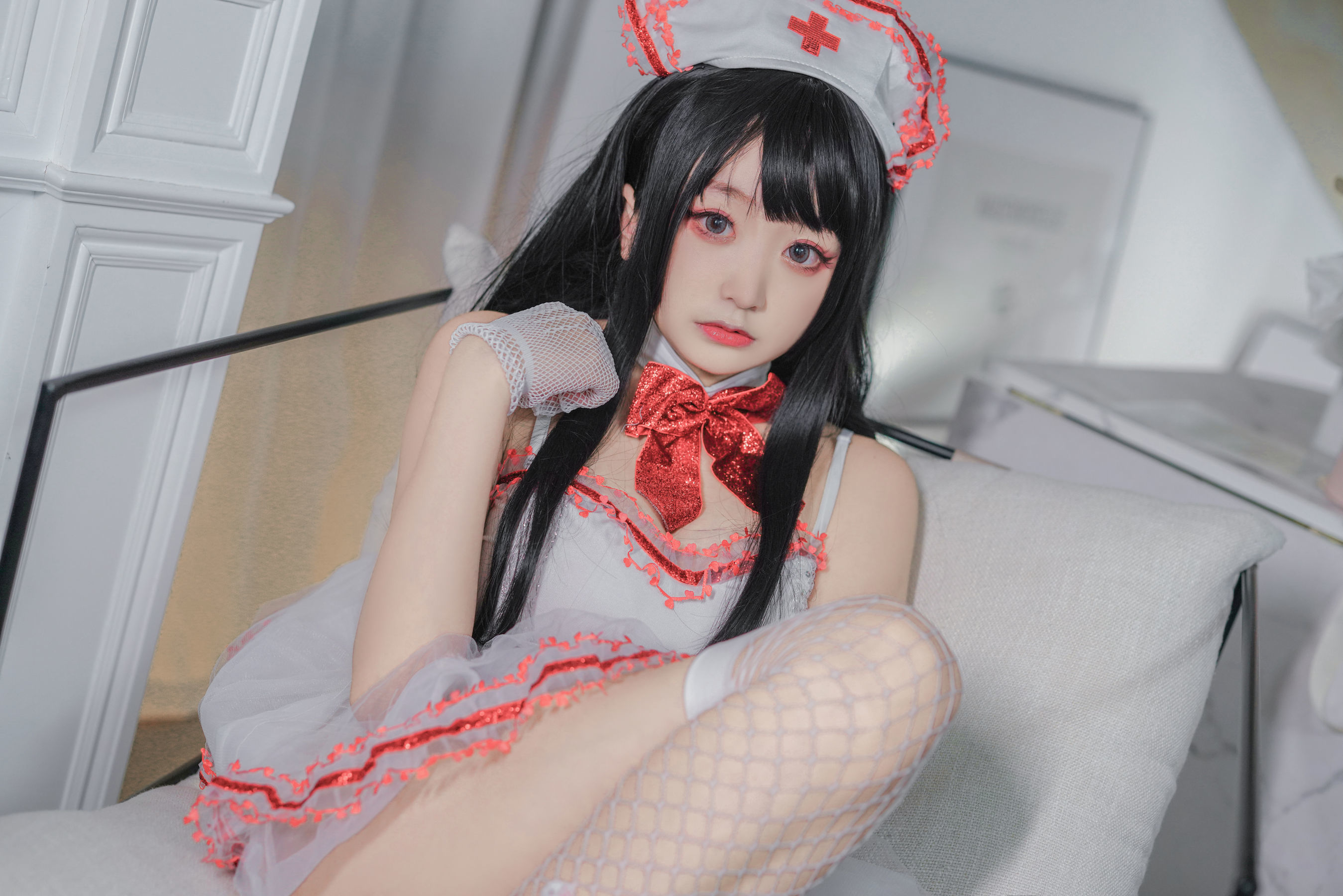 Welfare COS] Anime Blogger Noda Naoyuki - Lace Nurse