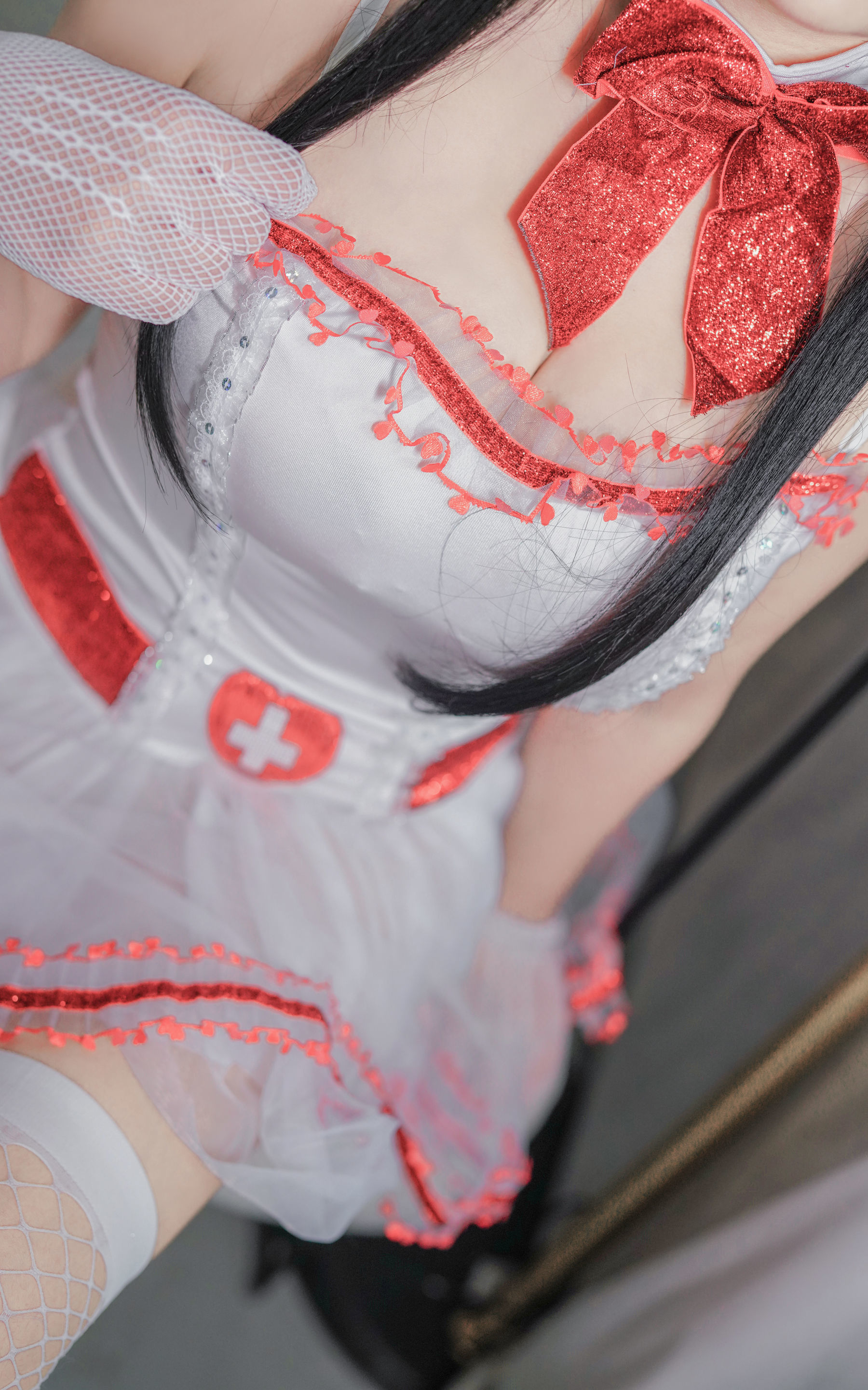 Welfare COS] Anime Blogger Noda Naoyuki - Lace Nurse