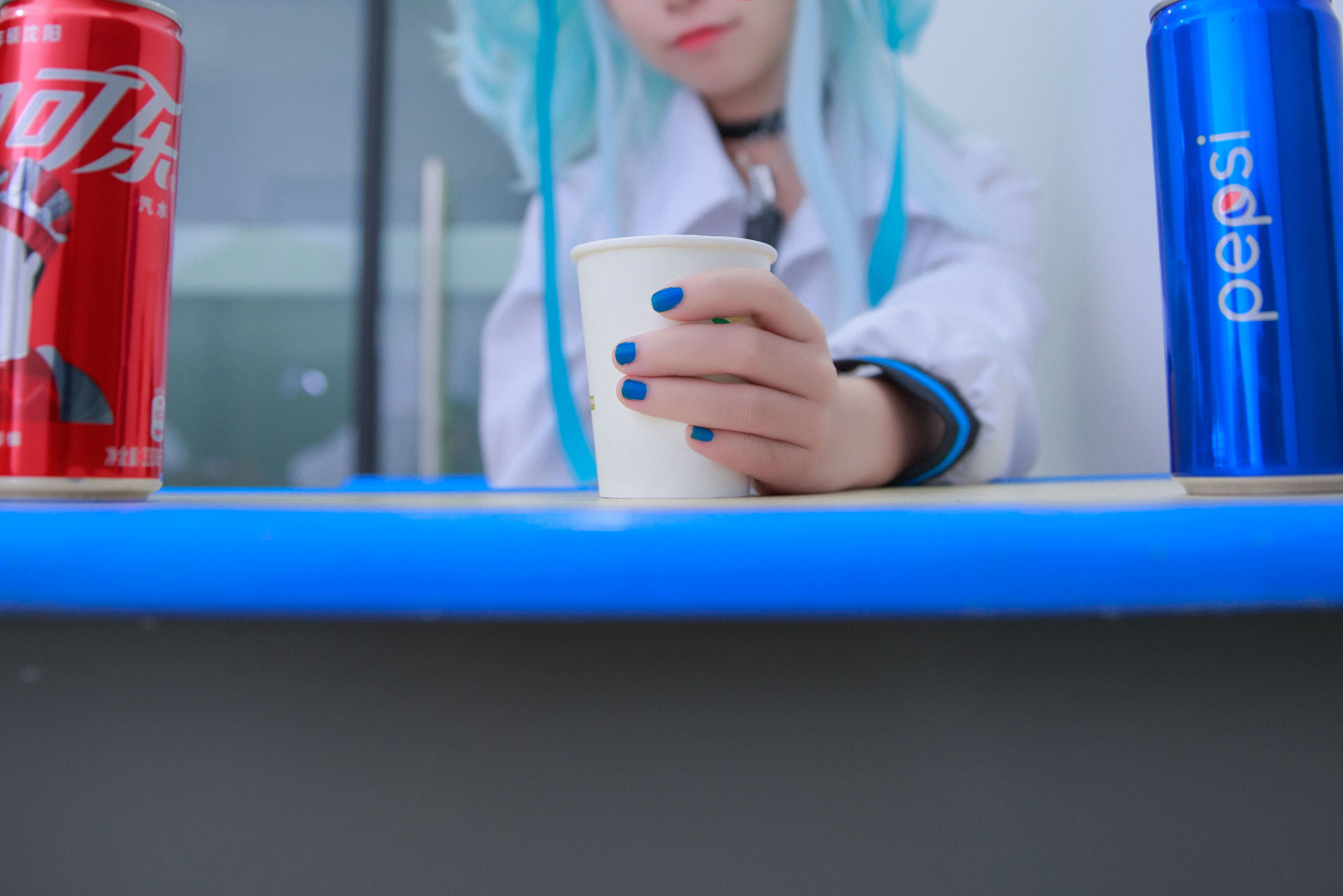 福利COS] 動漫博主G44不會受傷 - 少女前線 PA15校服