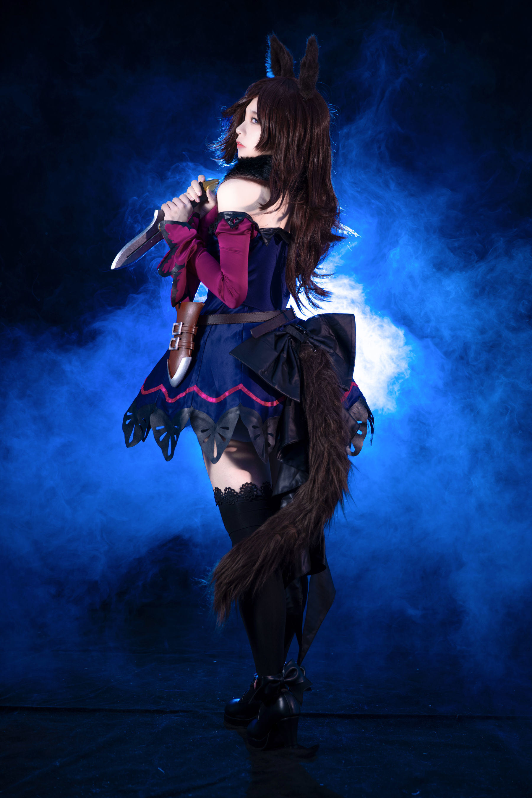 Phúc Lợi COS] Blogger Hoạt Hình G44 Sẽ Không Bị Thương - Uma Musume Mi Yu