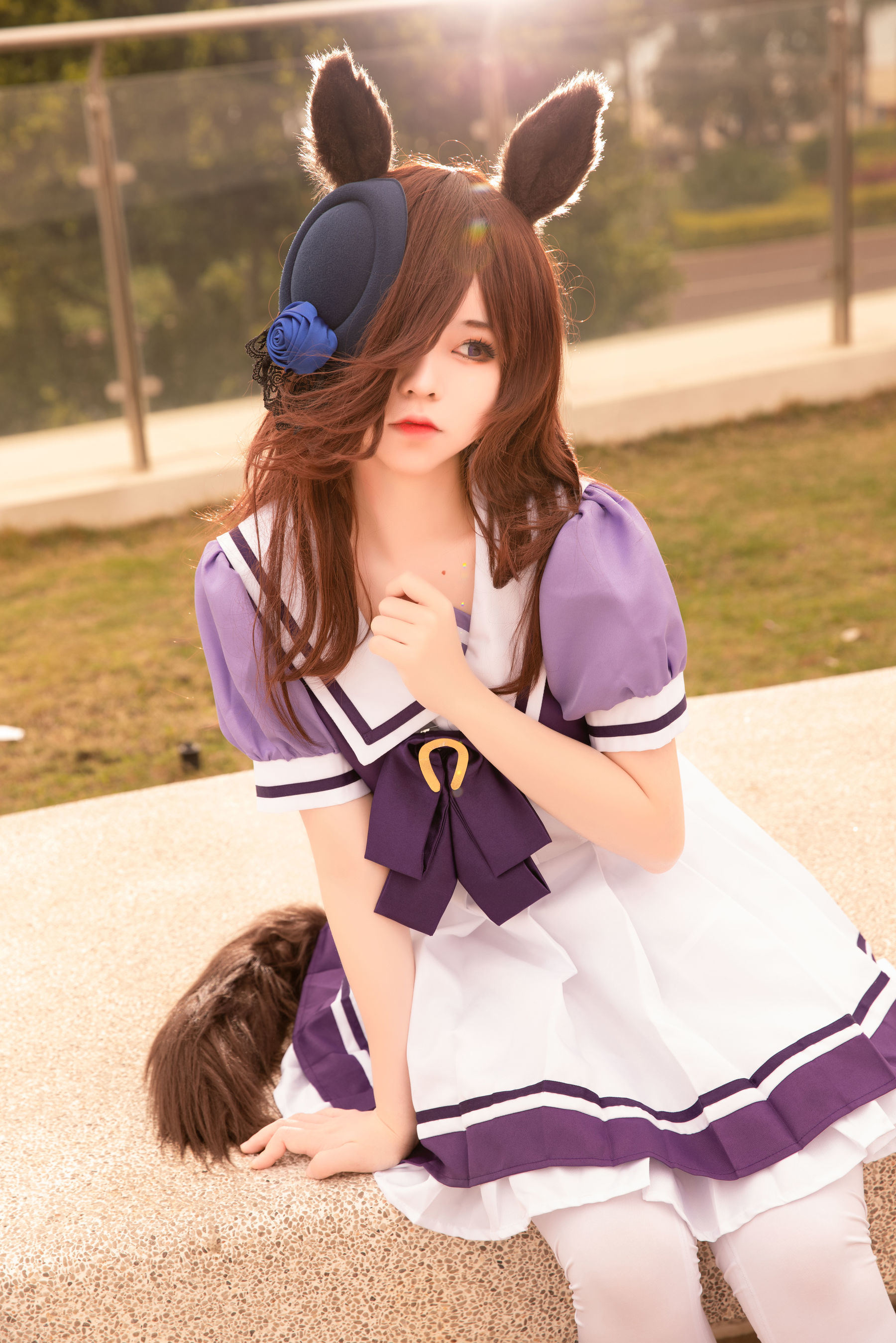 Fan Service COS] Anime Influencer G44 Won't Get Hurt - Uma Musume Mi Yu