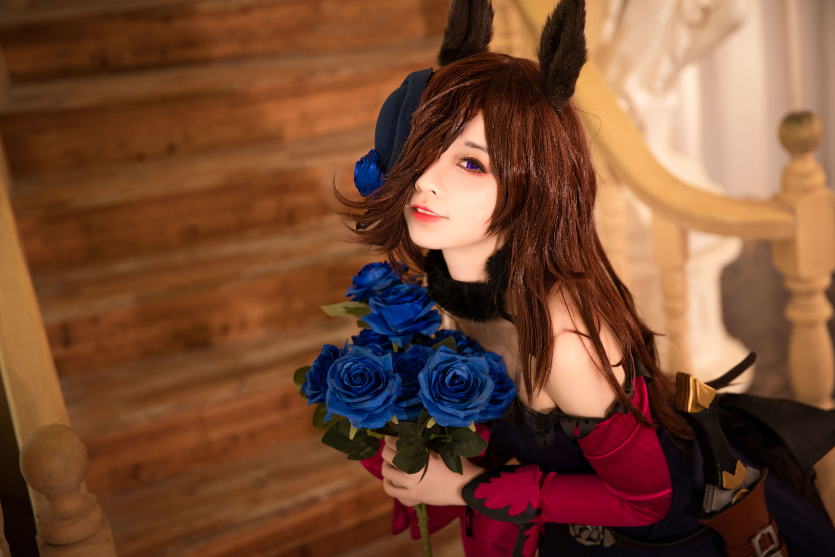 Fan Service COS] Anime Influencer G44 Won't Get Hurt - Uma Musume Mi Yu