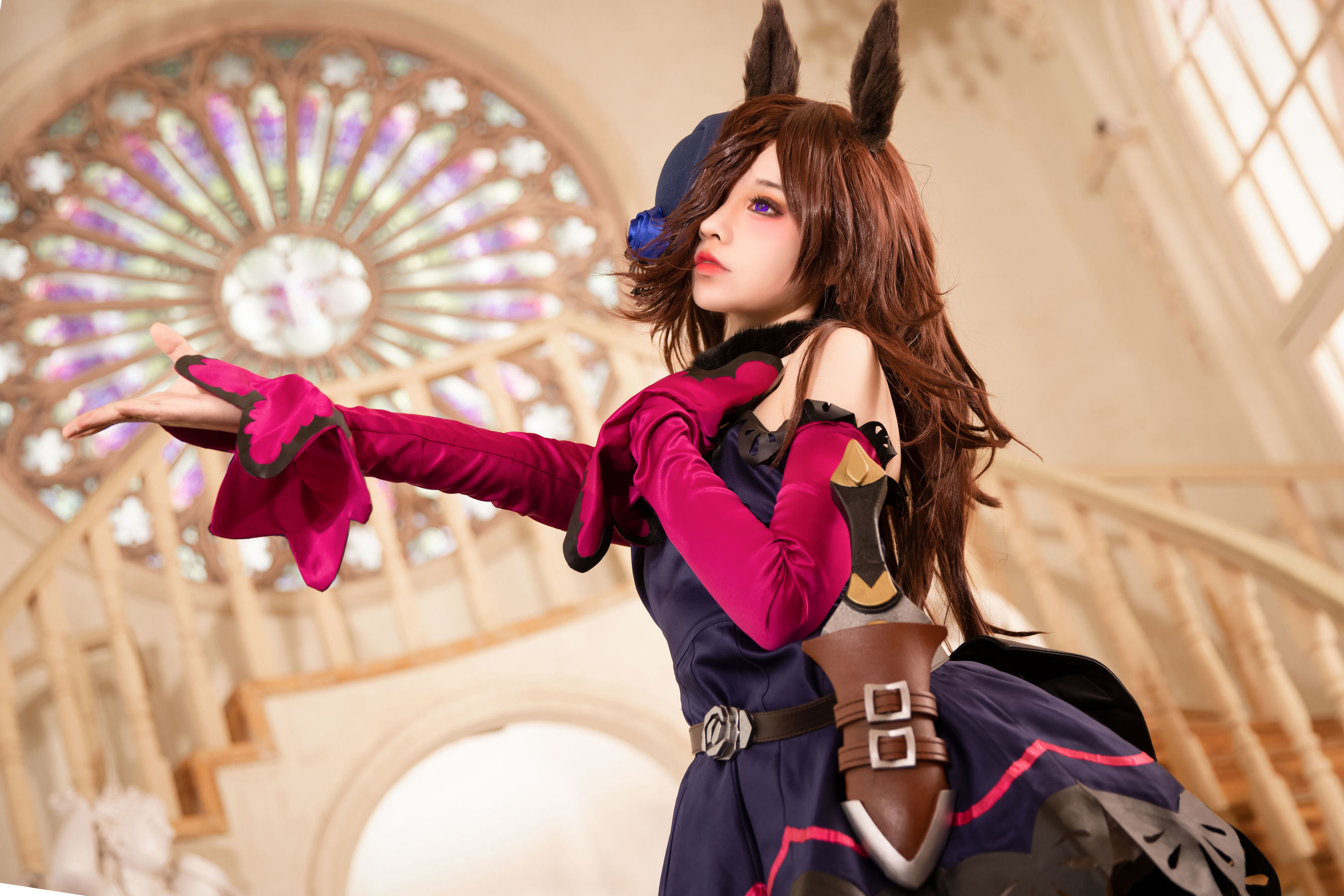 Fan Service COS] Anime Influencer G44 Won't Get Hurt - Uma Musume Mi Yu