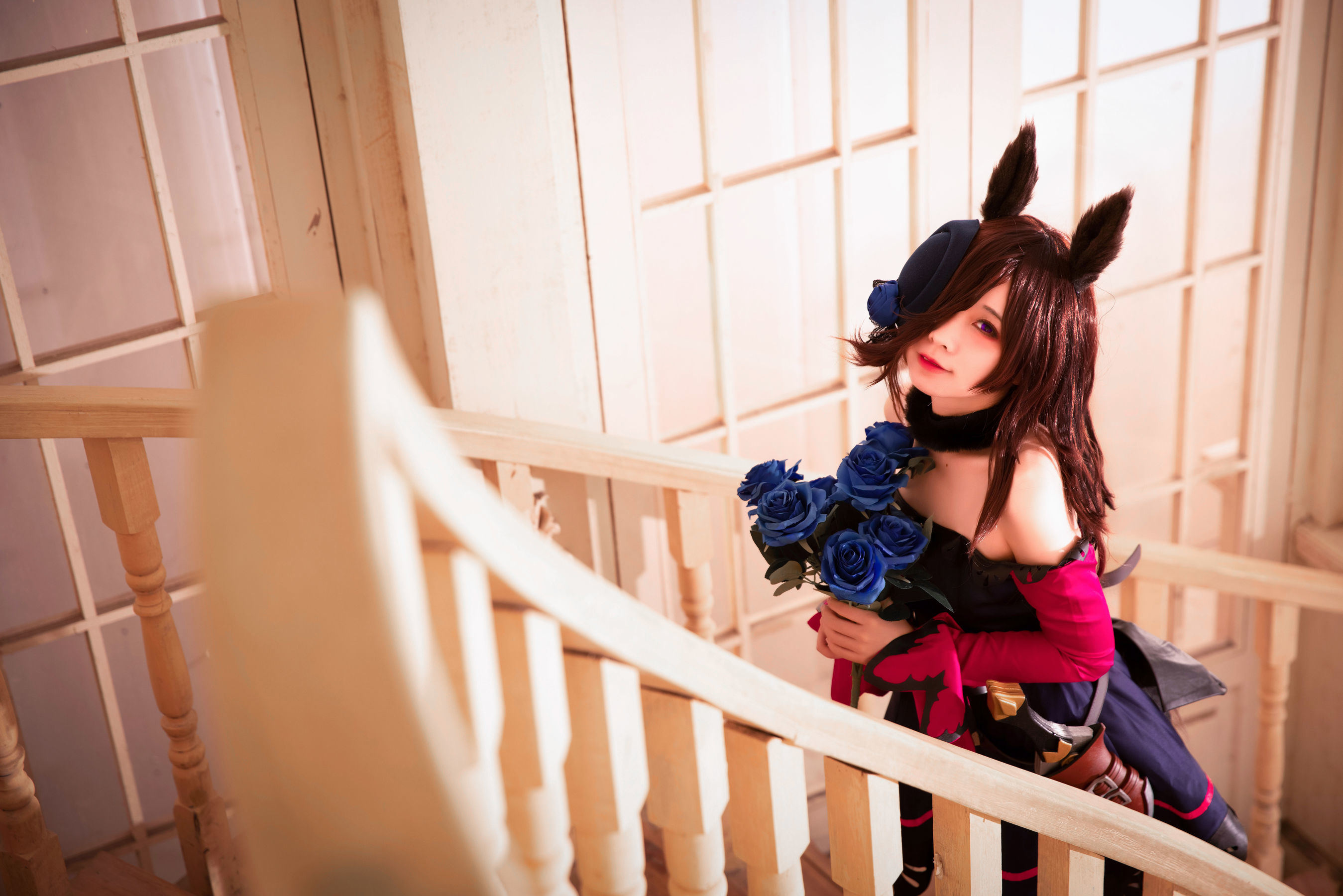 Fan Service COS] Anime Influencer G44 Won't Get Hurt - Uma Musume Mi Yu