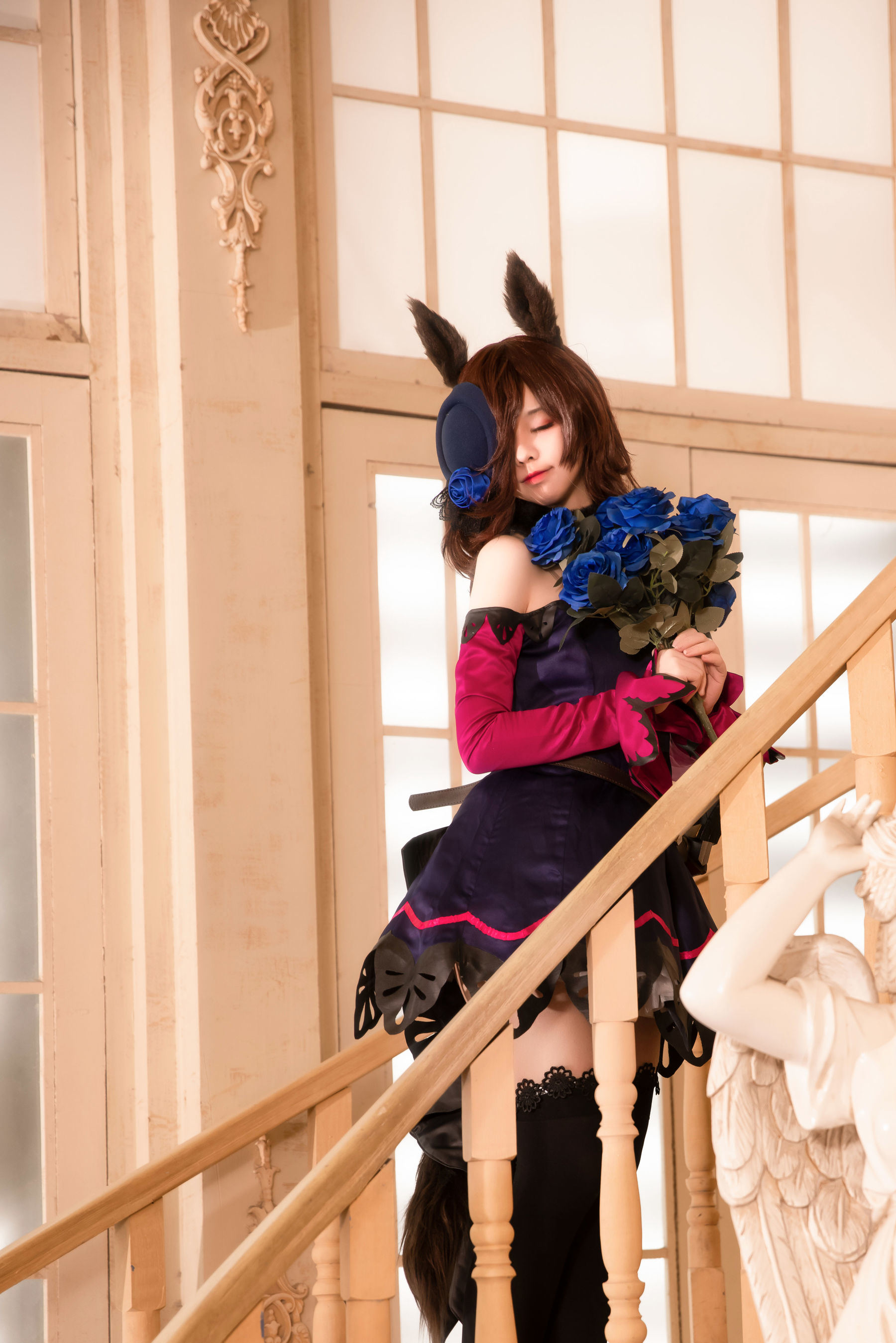 Fan Service COS] Anime Influencer G44 Won't Get Hurt - Uma Musume Mi Yu