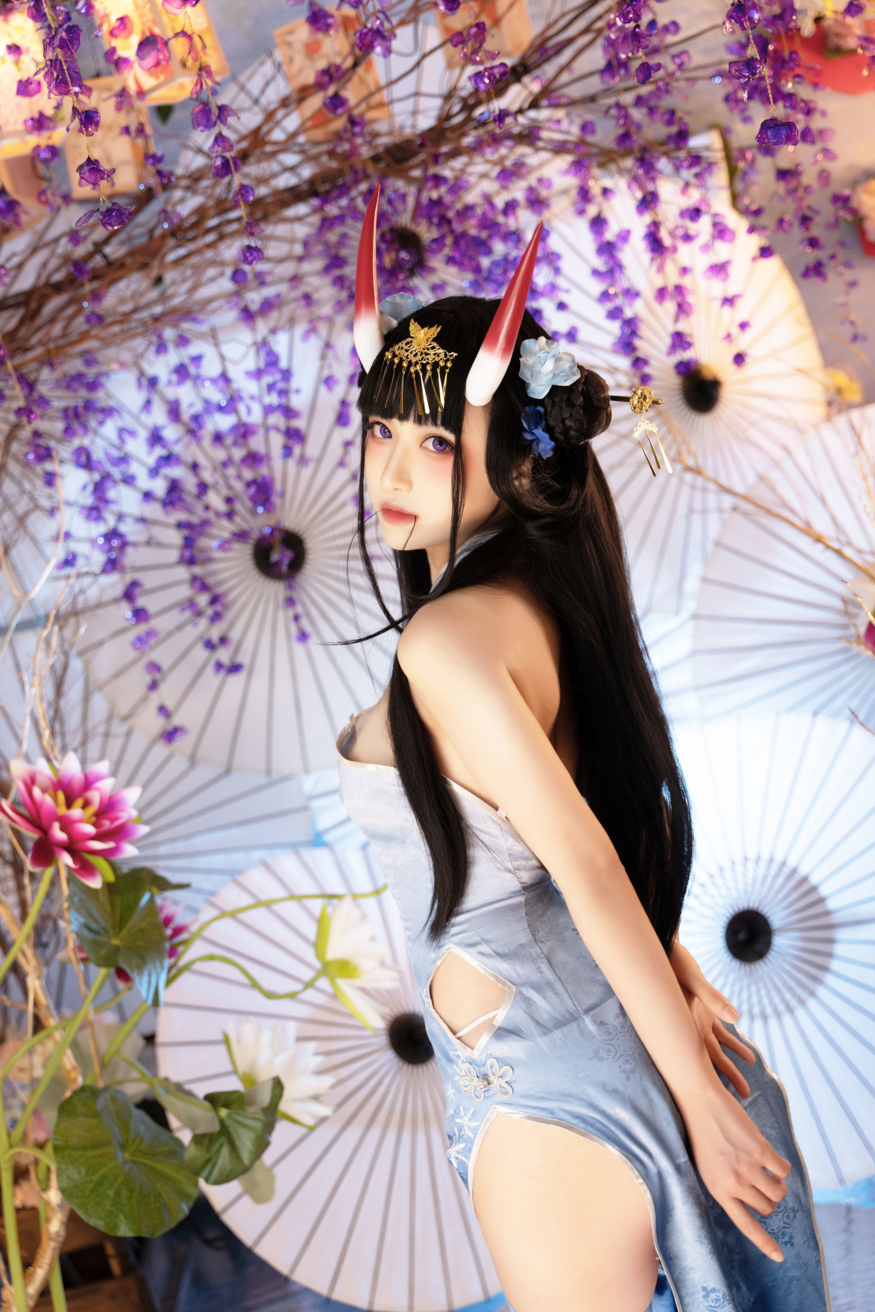 福利COS] Shika小鹿鹿 - 能代旗袍