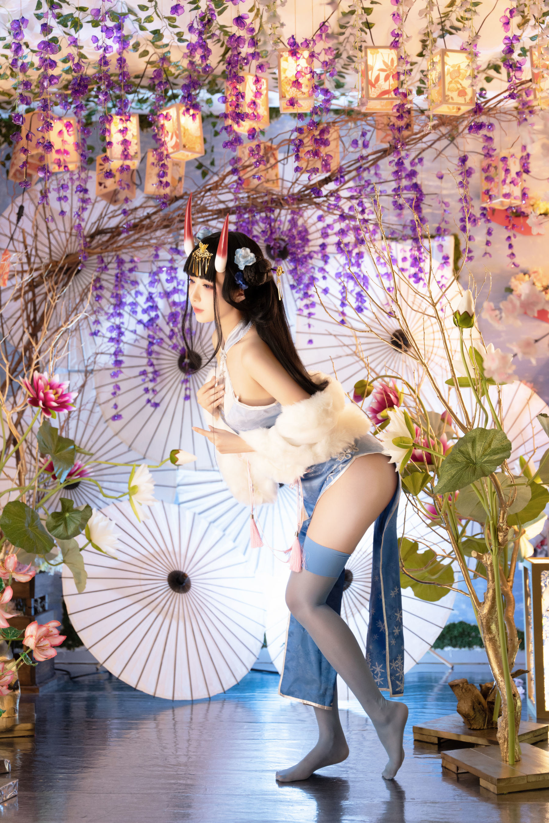 福利COS] Shika小鹿鹿 - 能代旗袍