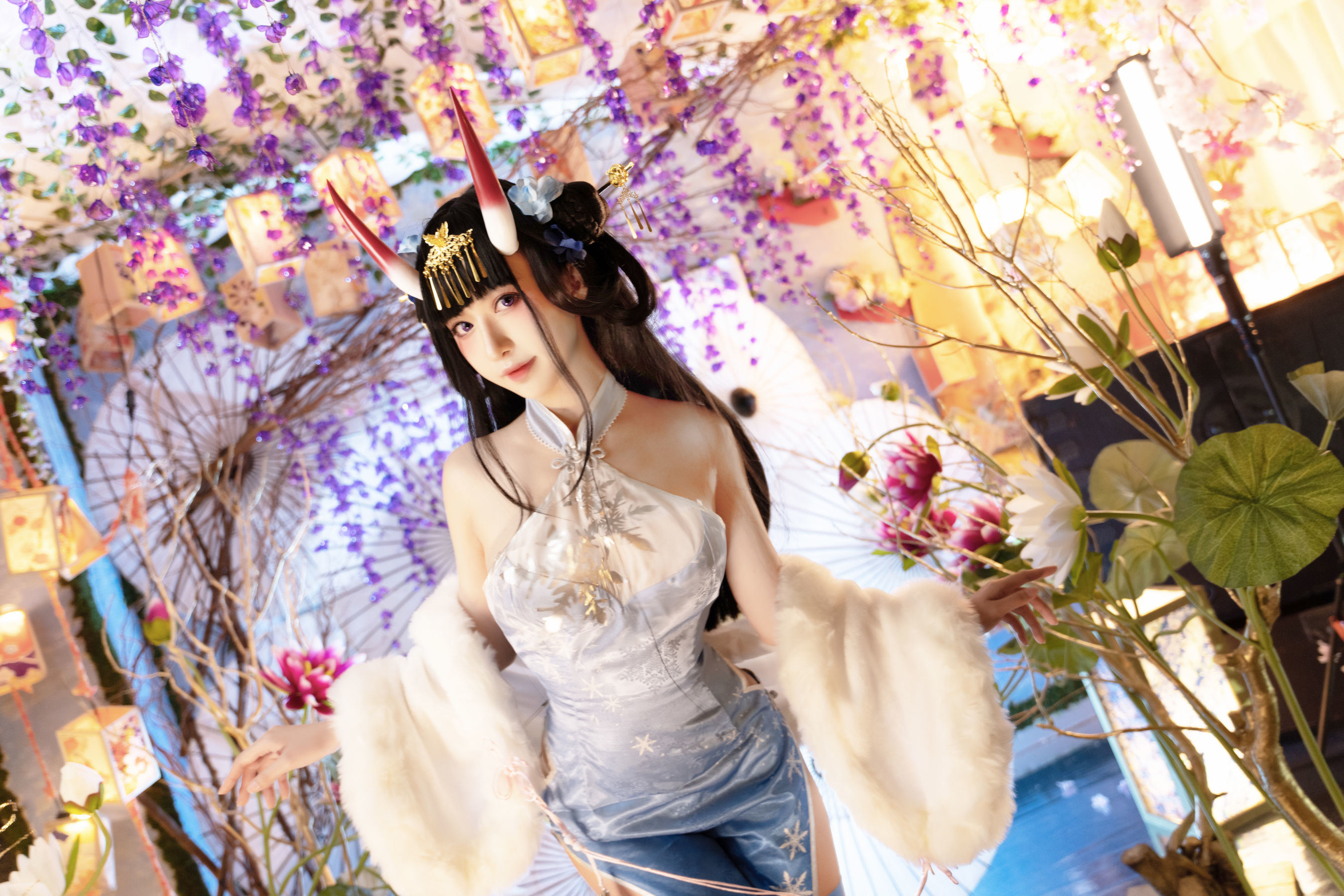 福利COS] Shika小鹿鹿 - 能代旗袍