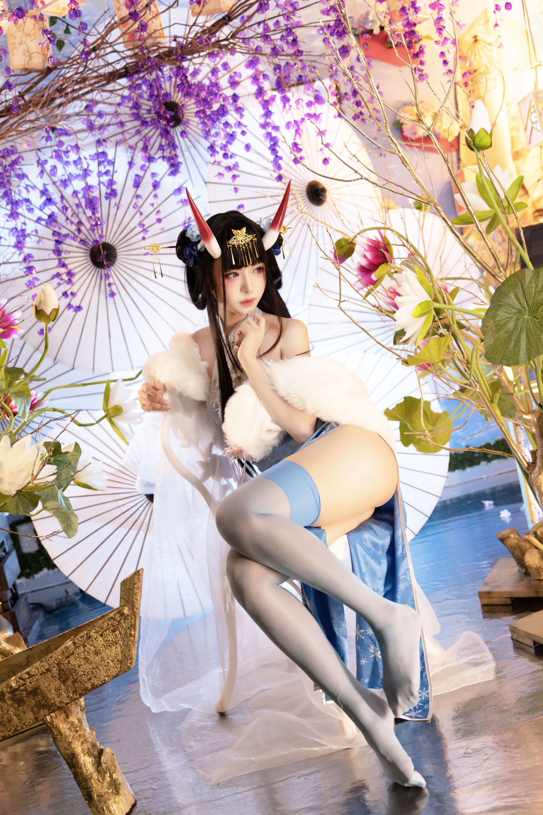 福利COS] Shika小鹿鹿 - 能代旗袍