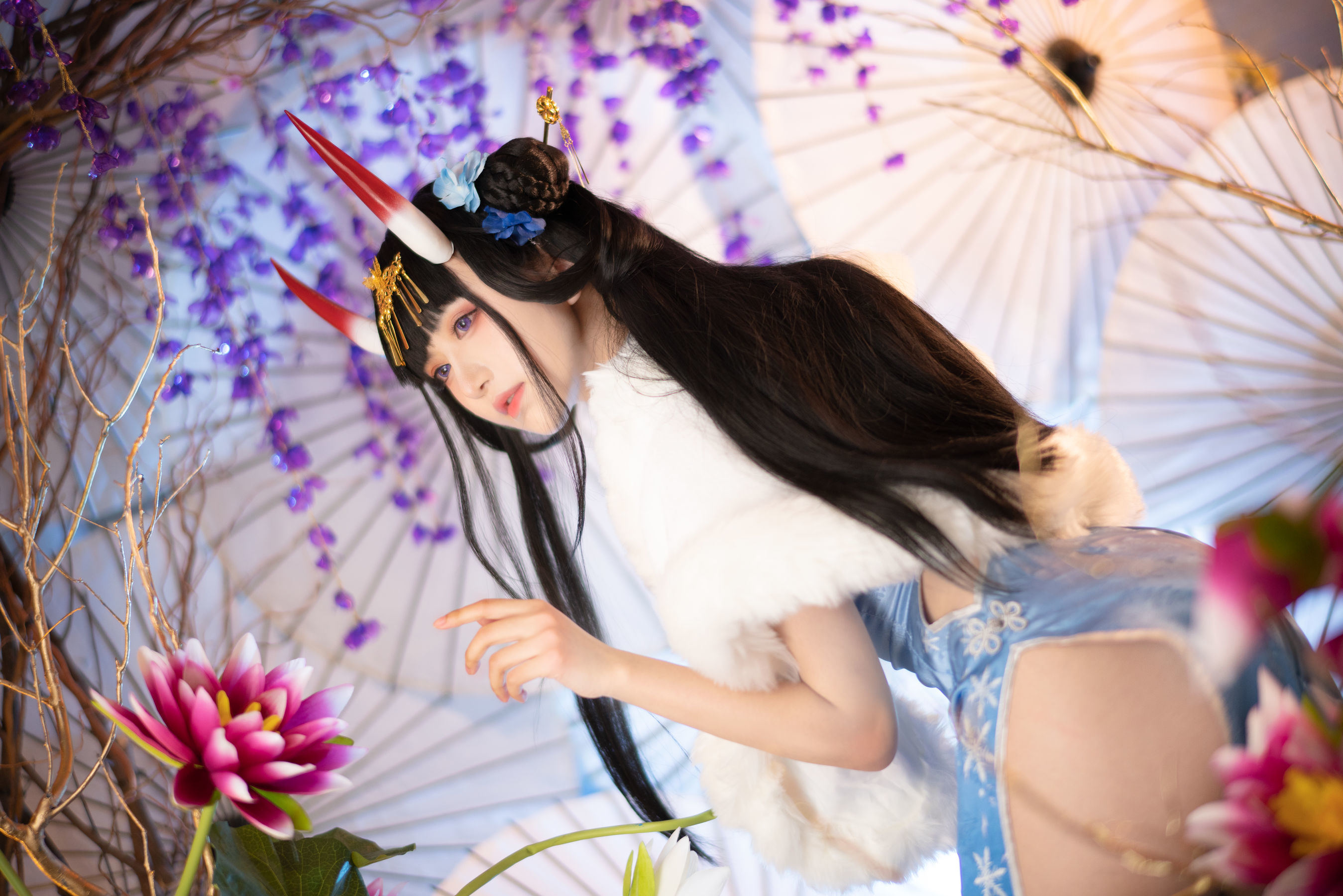 福利COS] Shika小鹿鹿 - 能代旗袍