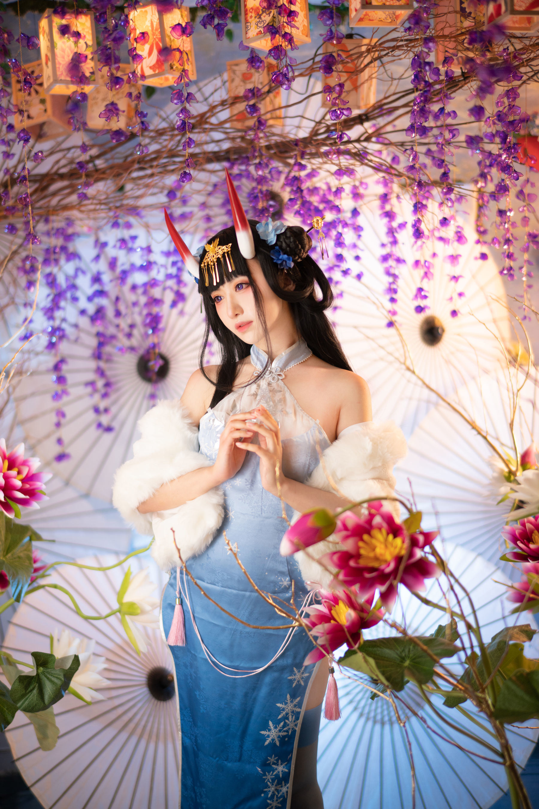 福利COS] Shika小鹿鹿 - 能代旗袍