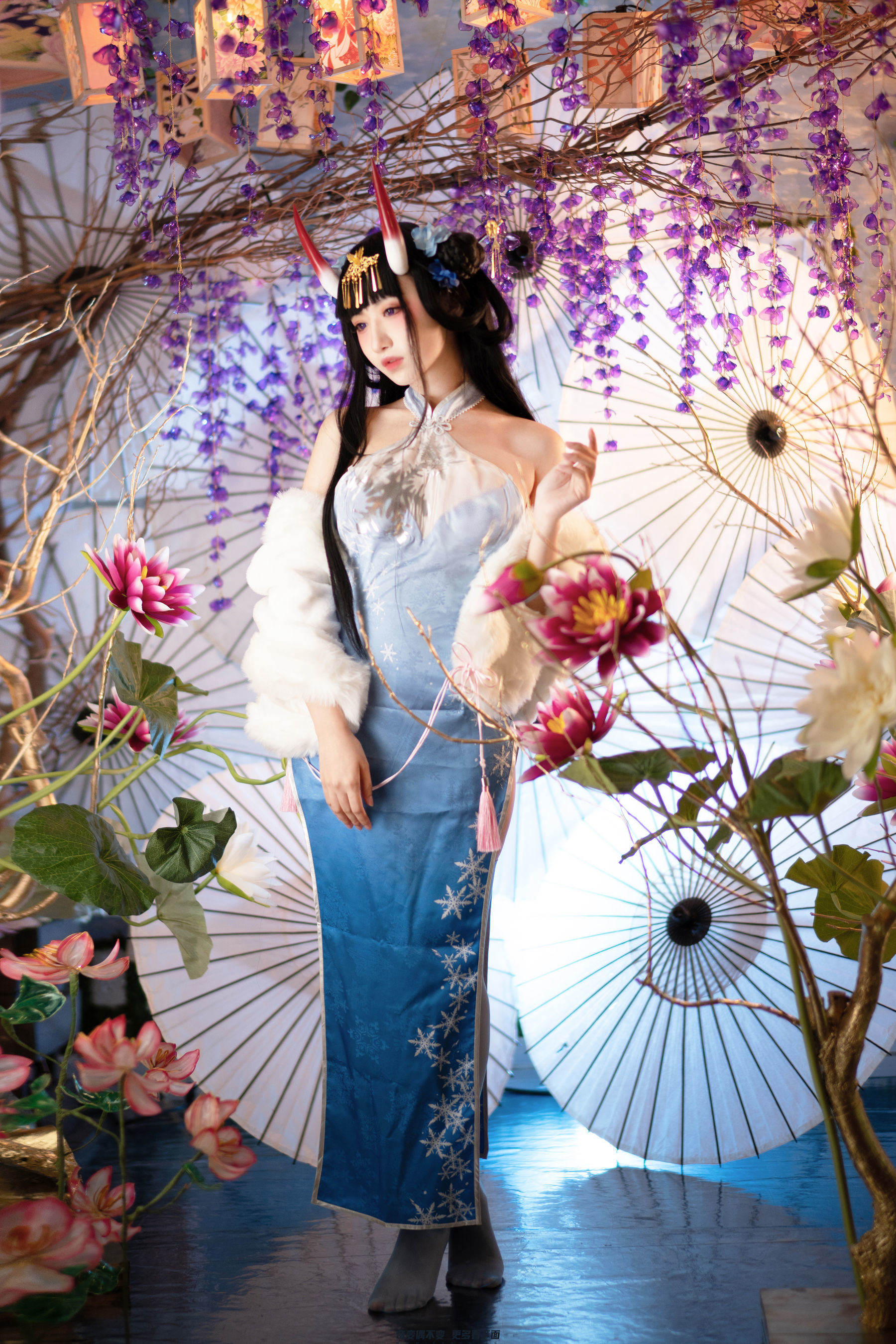 福利COS] Shika小鹿鹿 - 能代旗袍