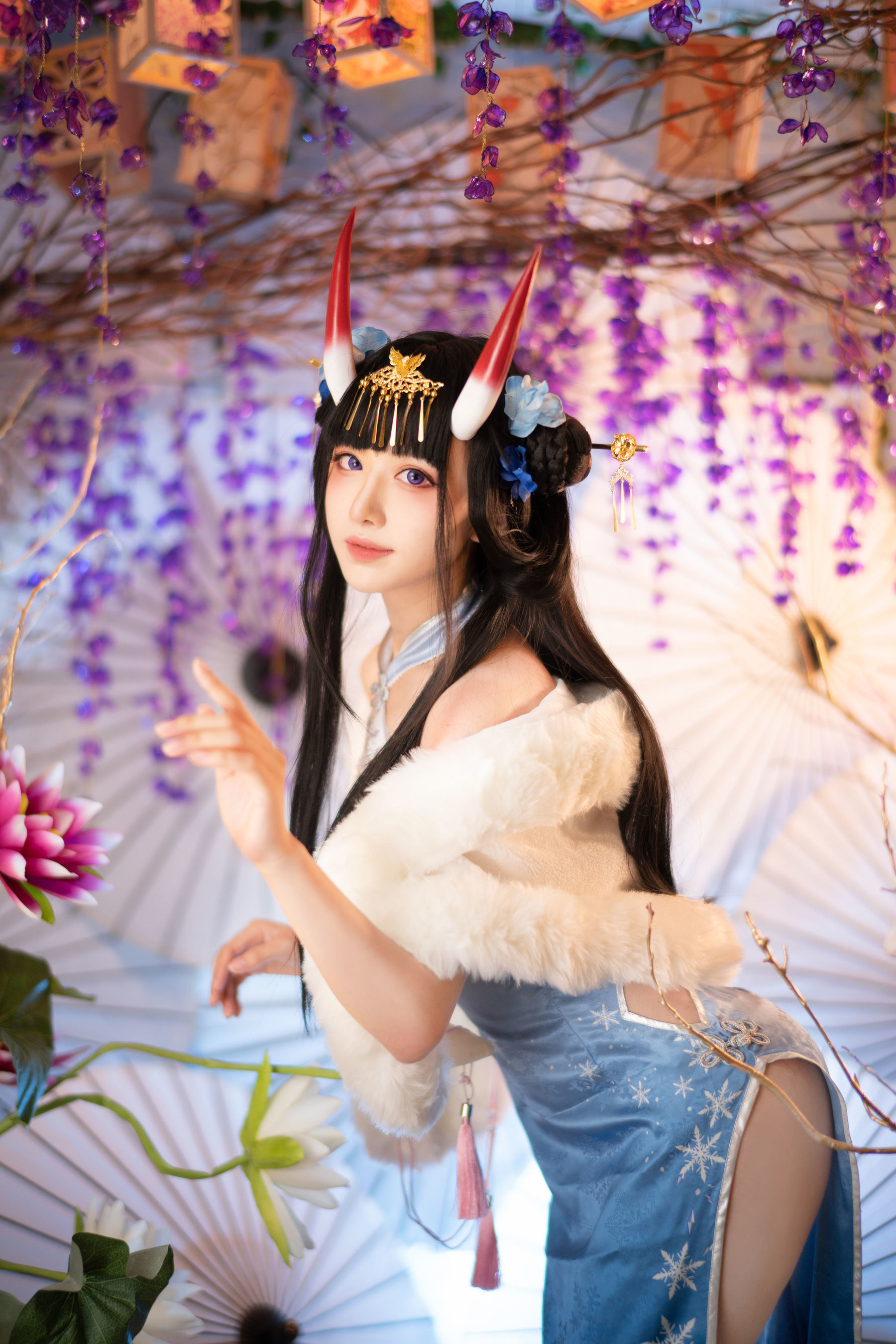 福利COS] Shika小鹿鹿 - 能代旗袍