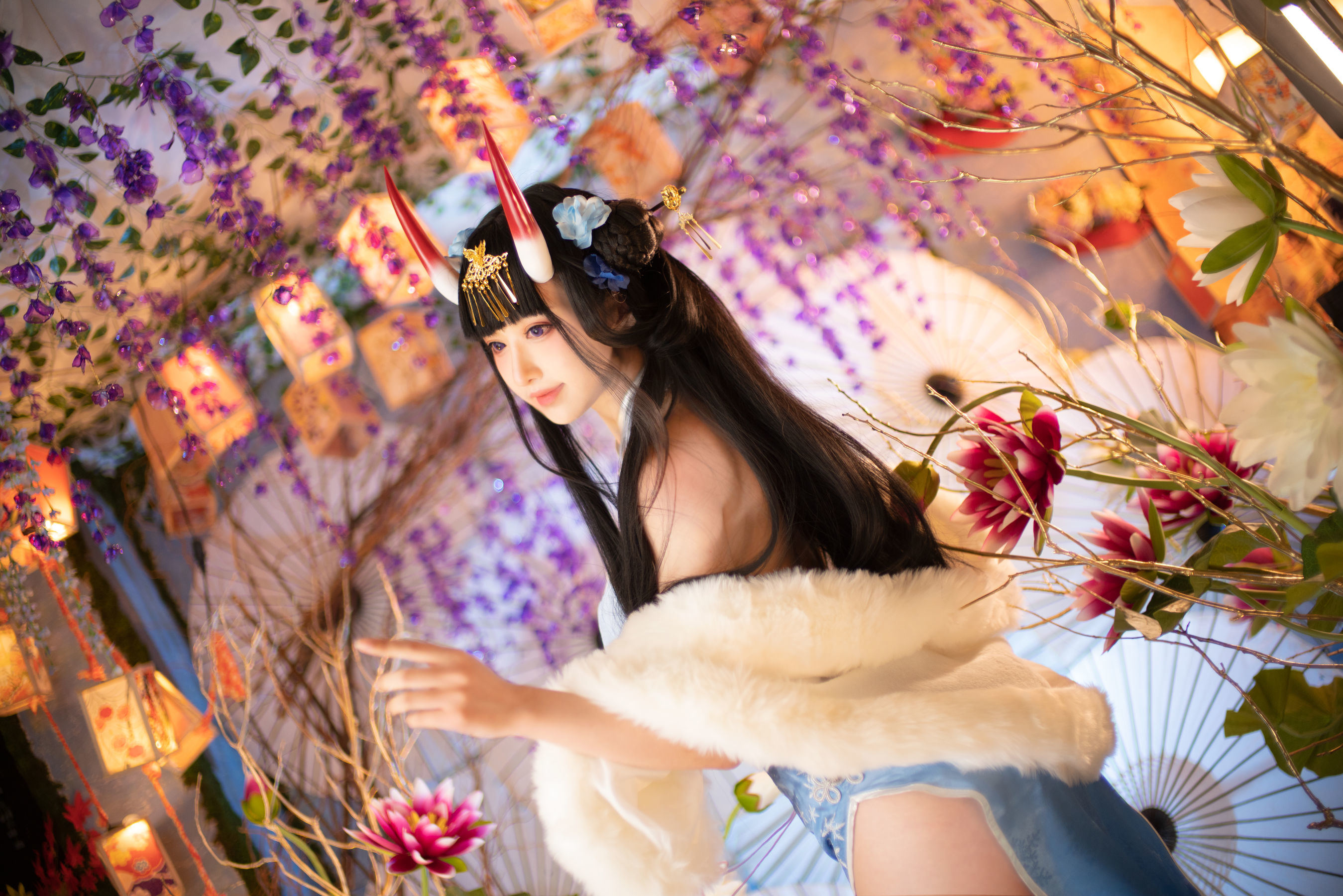 福利COS] Shika小鹿鹿 - 能代旗袍