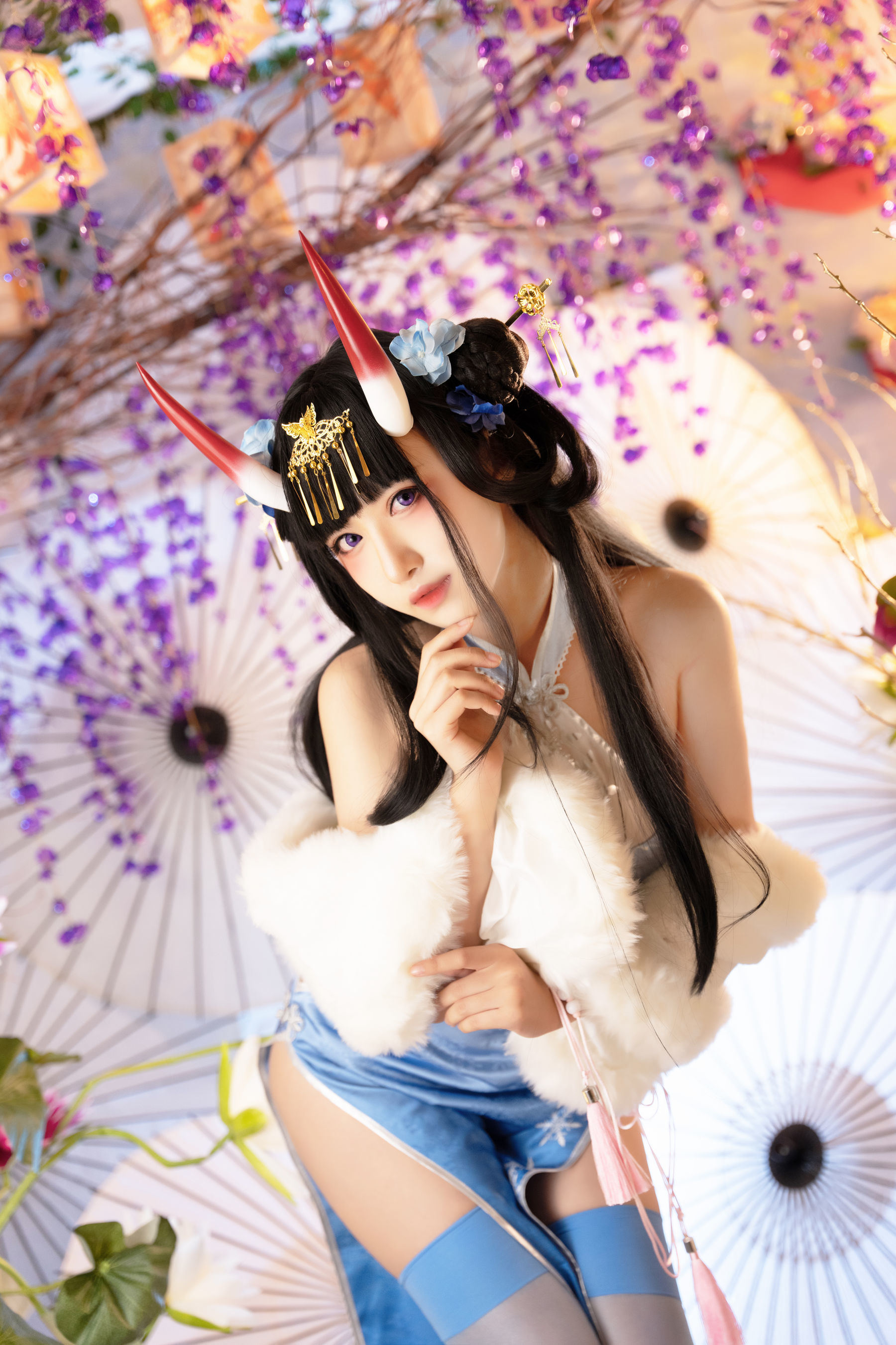 福利COS] Shika小鹿鹿 - 能代旗袍