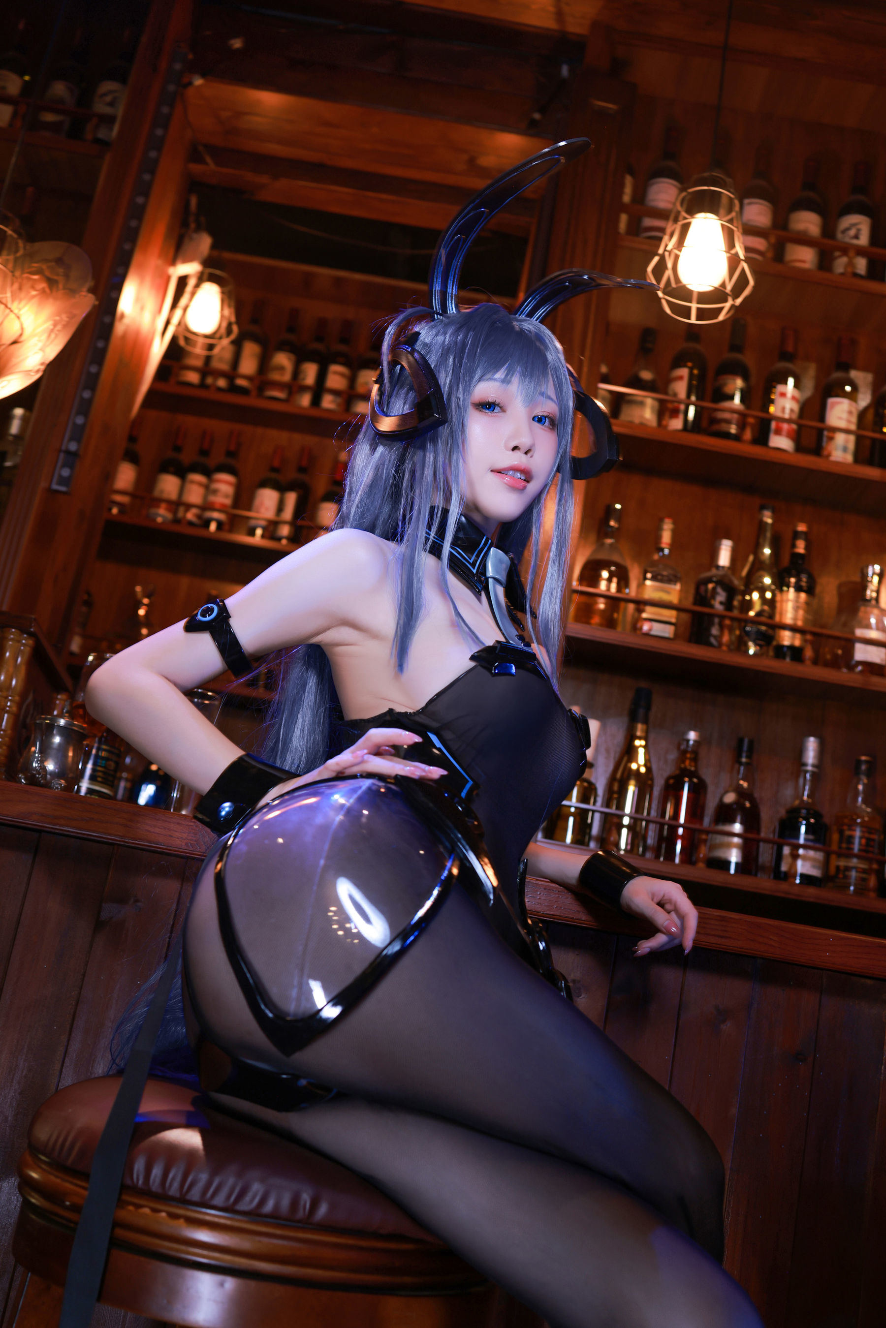 Phúc Lợi COS] Blogger anime Shui Miao Aqua - Azur Lane New Jersey