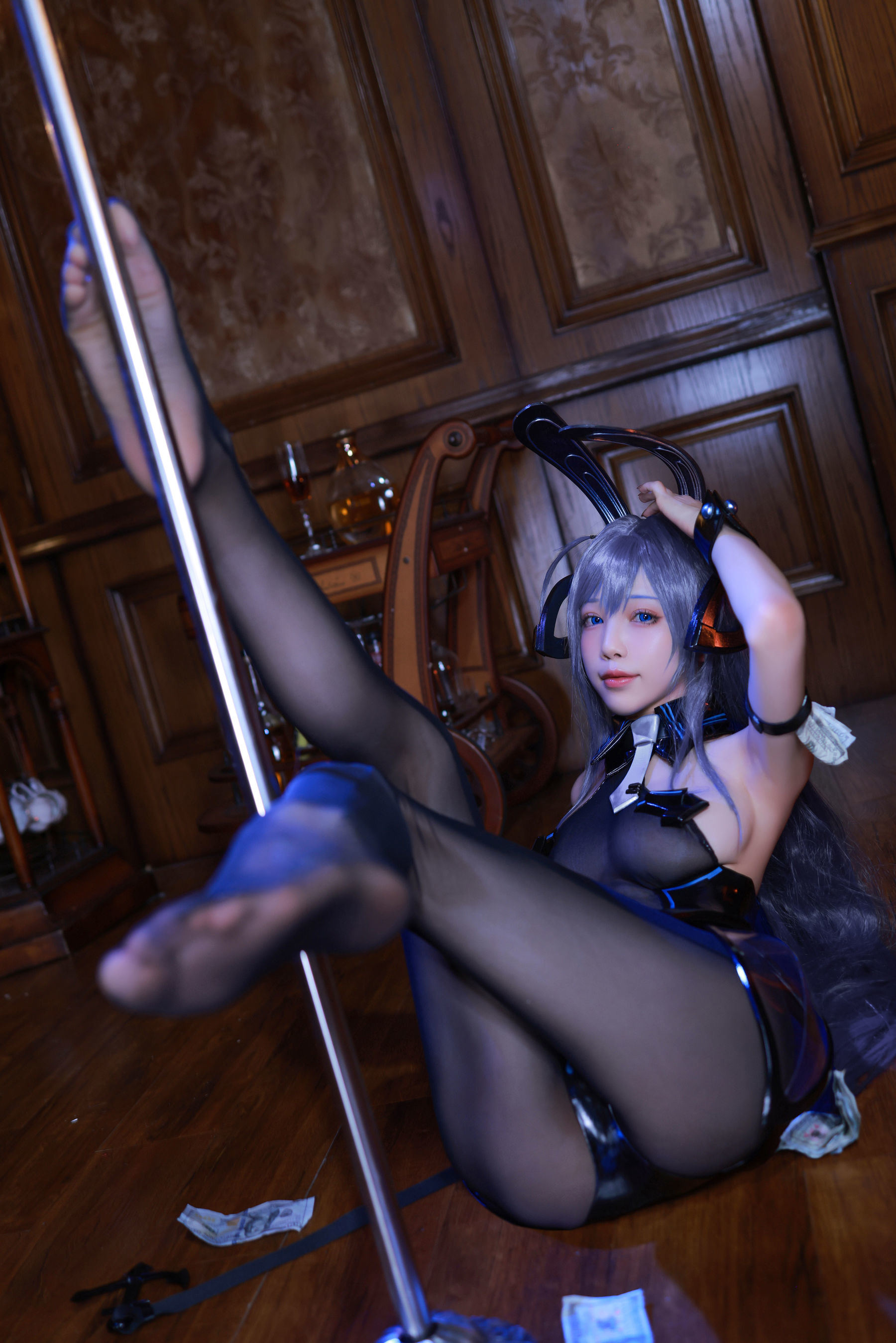 Welfare Cosplay] Anime Blogger Shuimiao Aqua - Azur Lane New Jersey