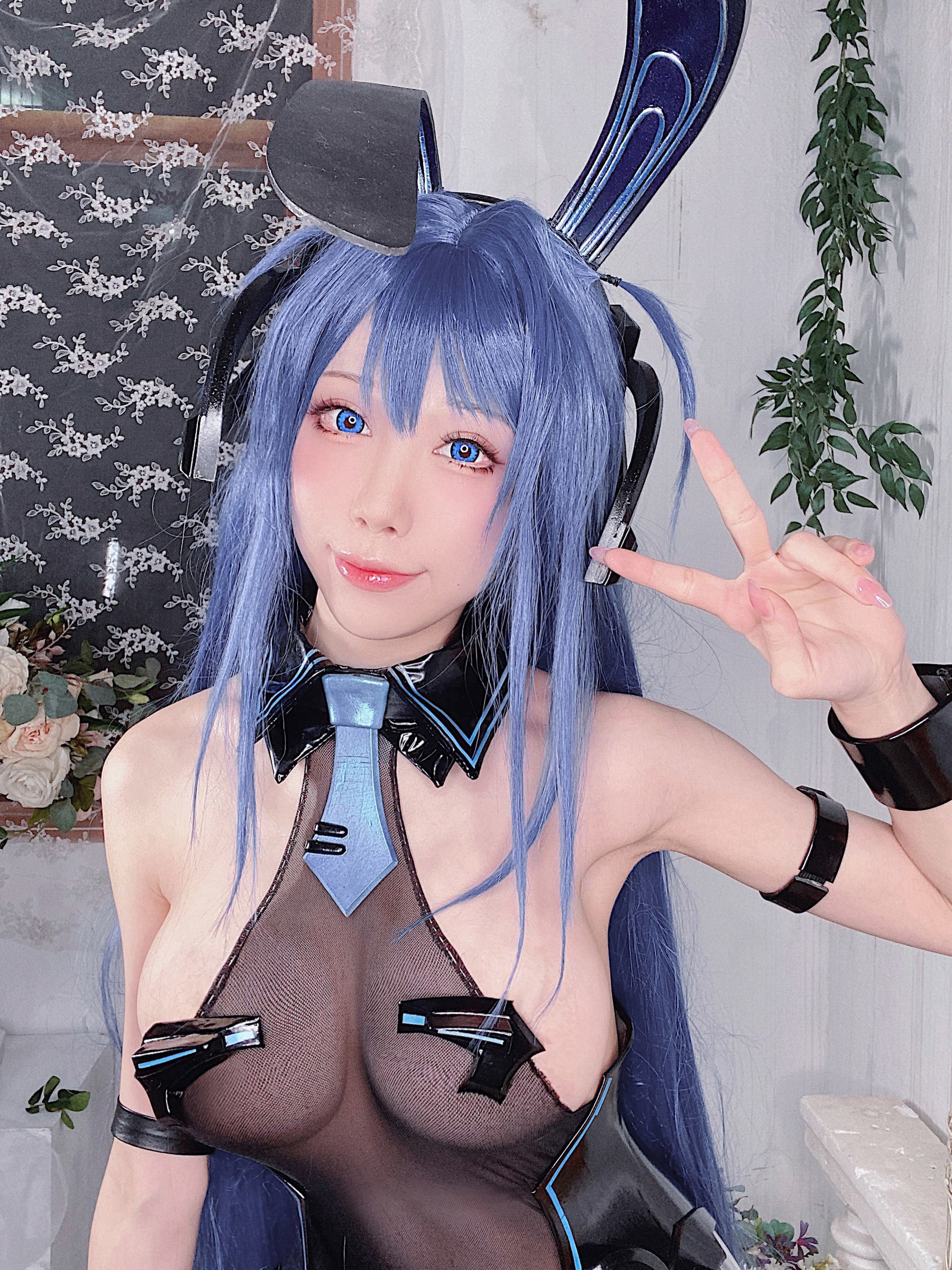 Welfare Cosplay] Anime Blogger Shuimiao Aqua - Azur Lane New Jersey
