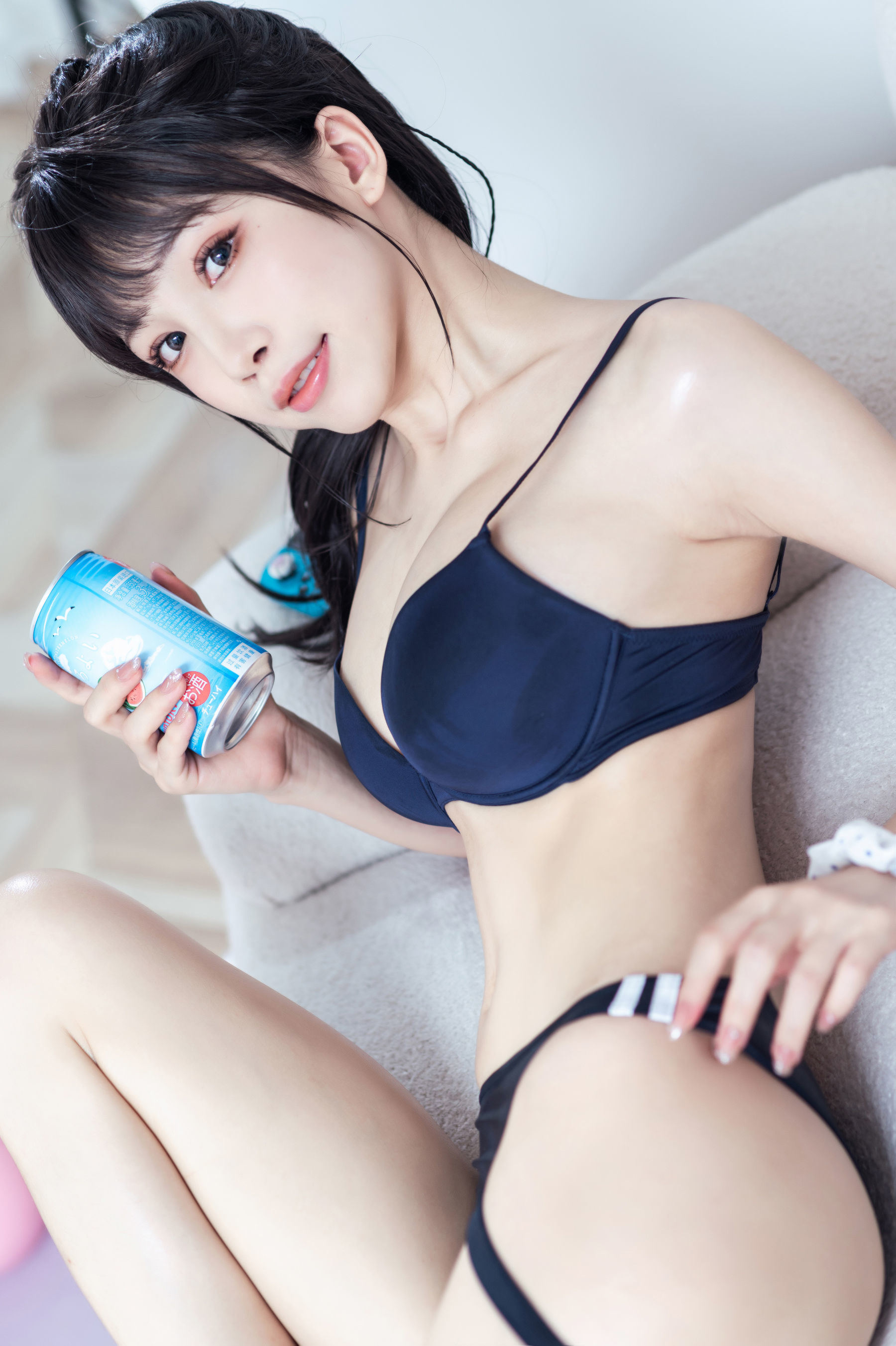 Phúc lợi COS] Blogger hoạt hình Shui Miao Aqua - Áo ngực thể thao