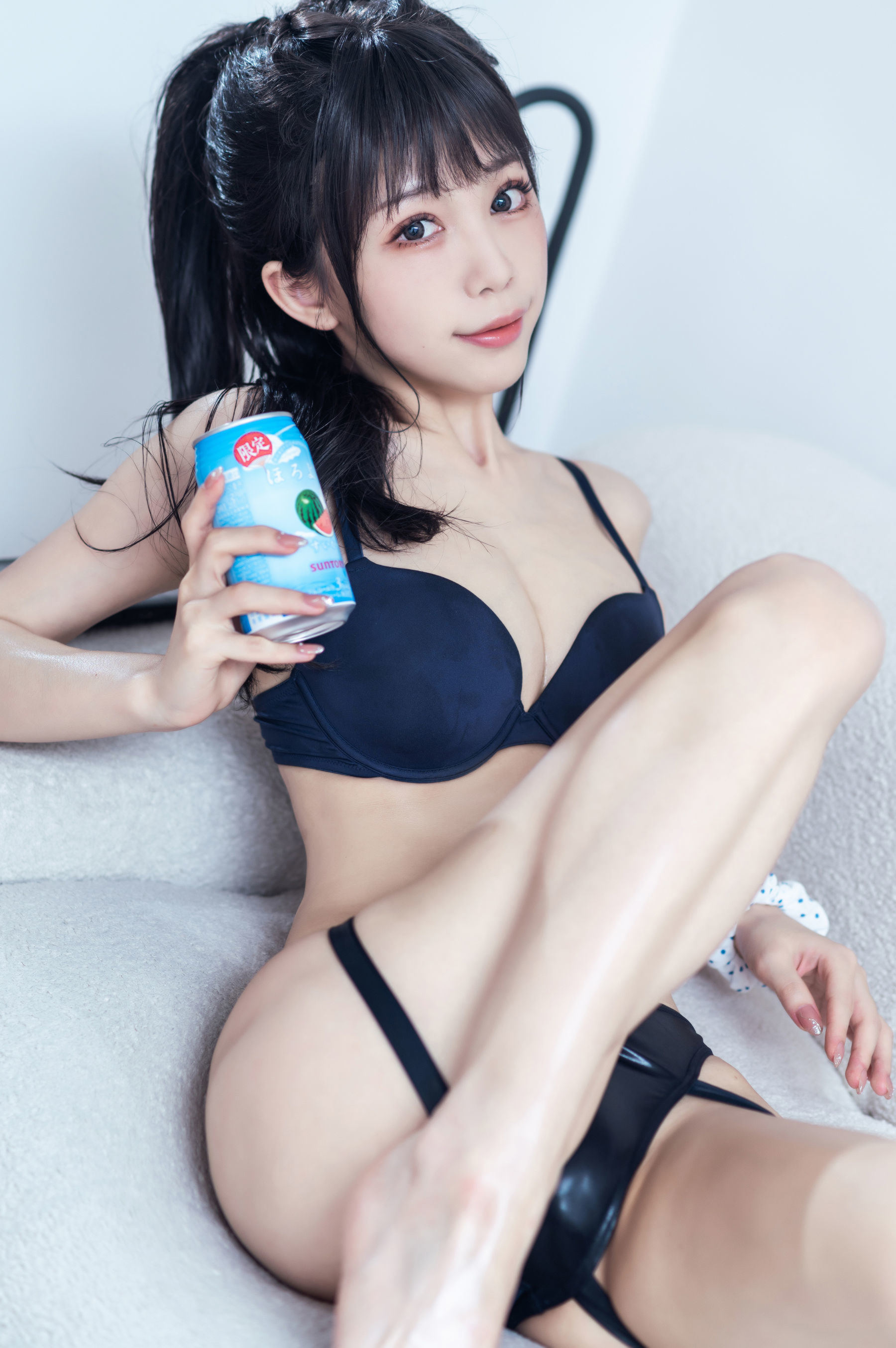 Phúc lợi COS] Blogger hoạt hình Shui Miao Aqua - Áo ngực thể thao