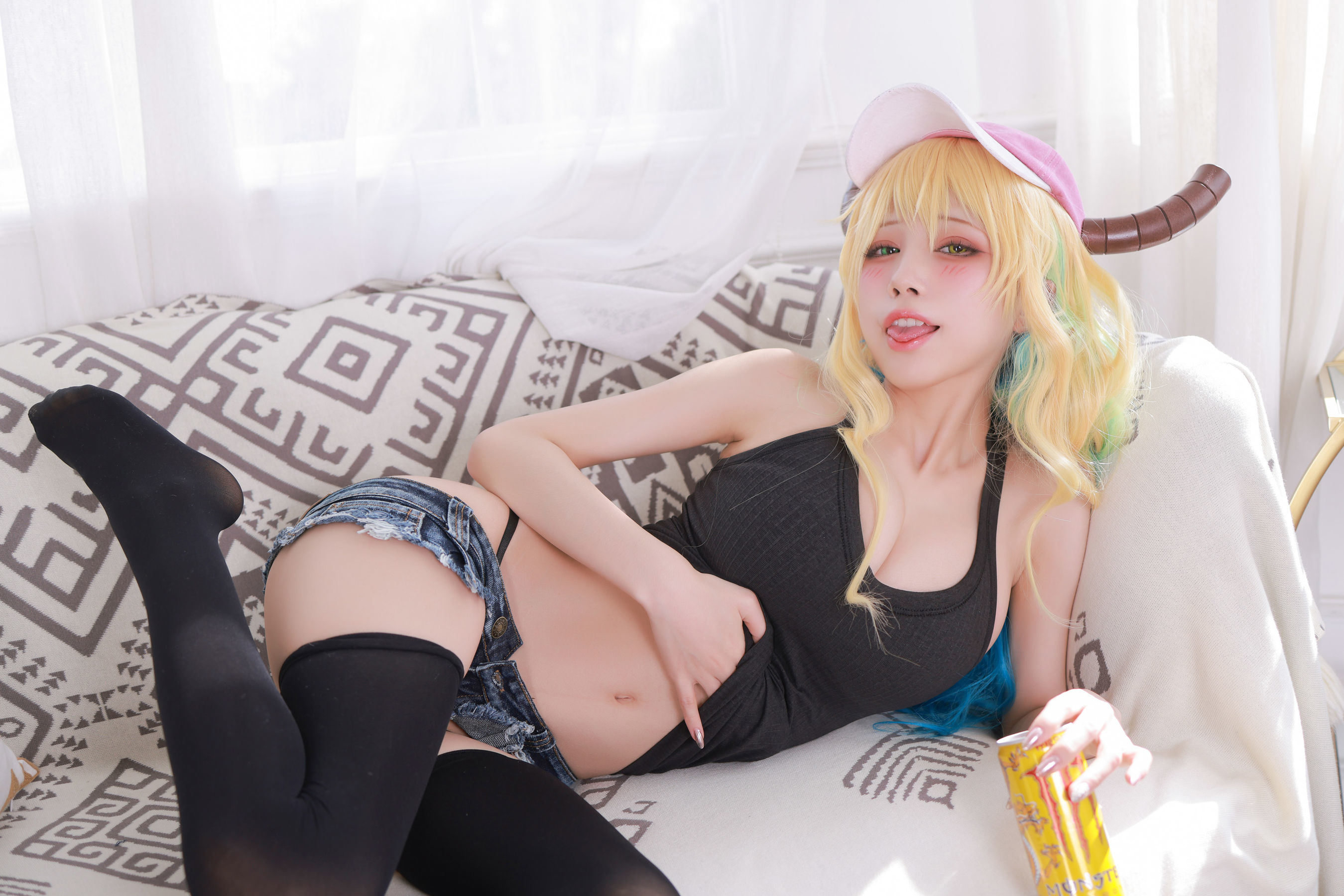 Welfare COS] Anime Blogger Shui Miao aqua - Lukoya