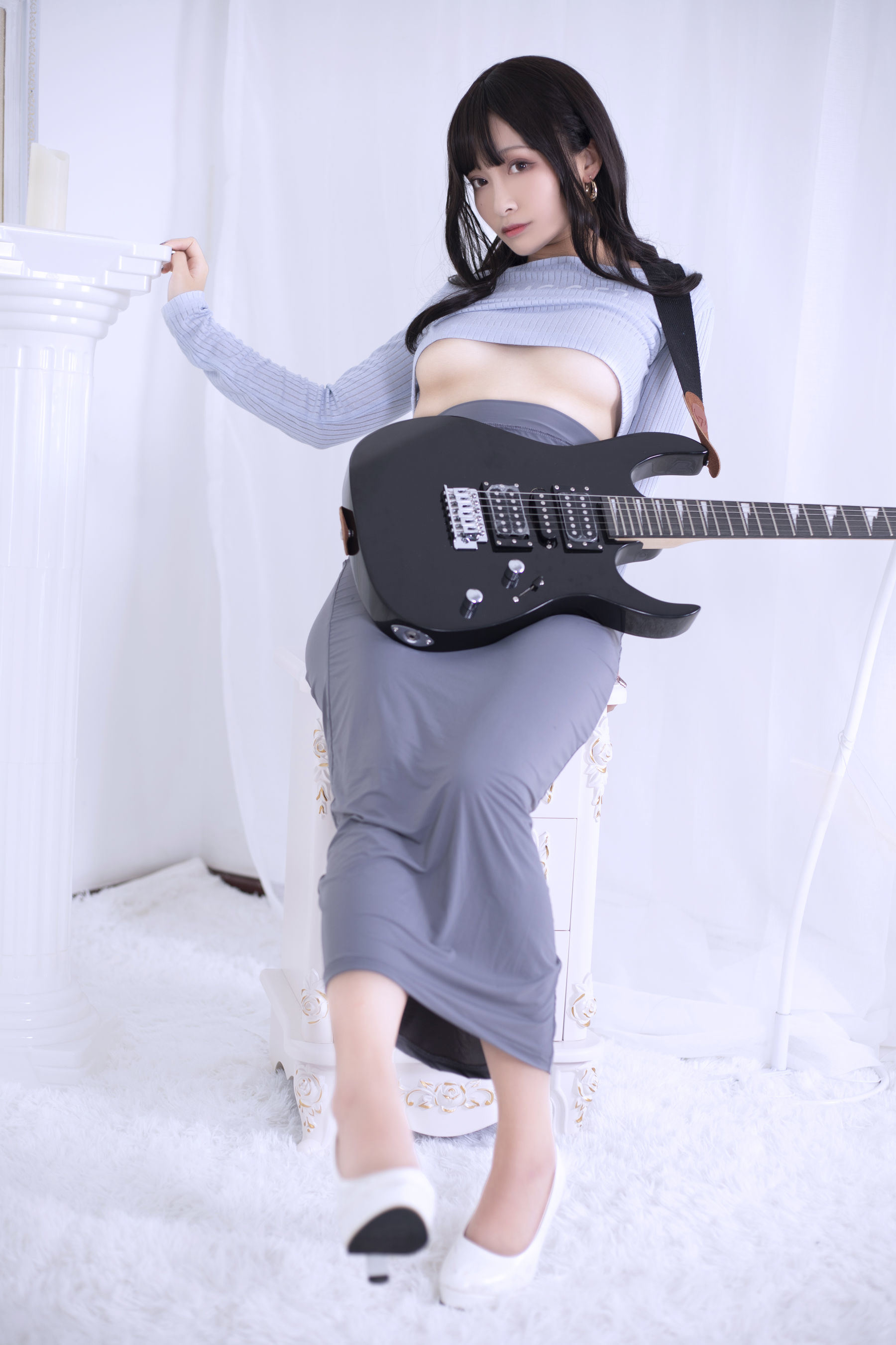 Welfare Cosplay] Anime Blogger  belle SAMA - Guitar Sister
