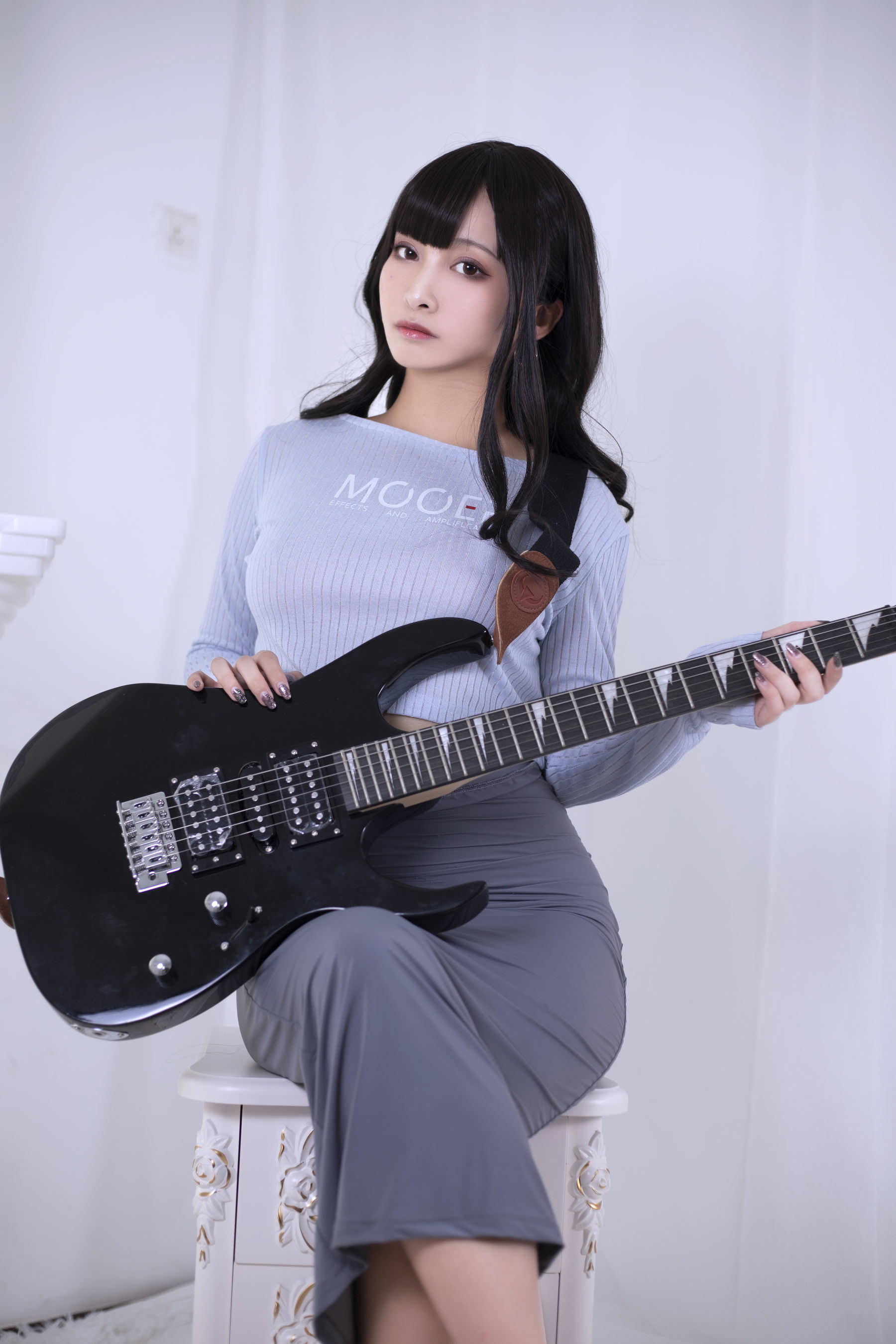 Welfare Cosplay] Anime Blogger  belle SAMA - Guitar Sister