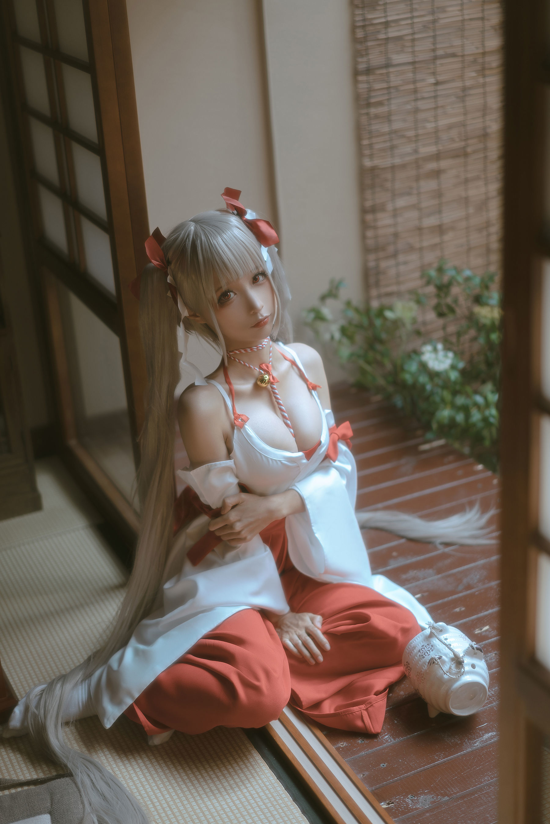 福利COS] 動漫博主蠢沫沫 - 可畏巫女