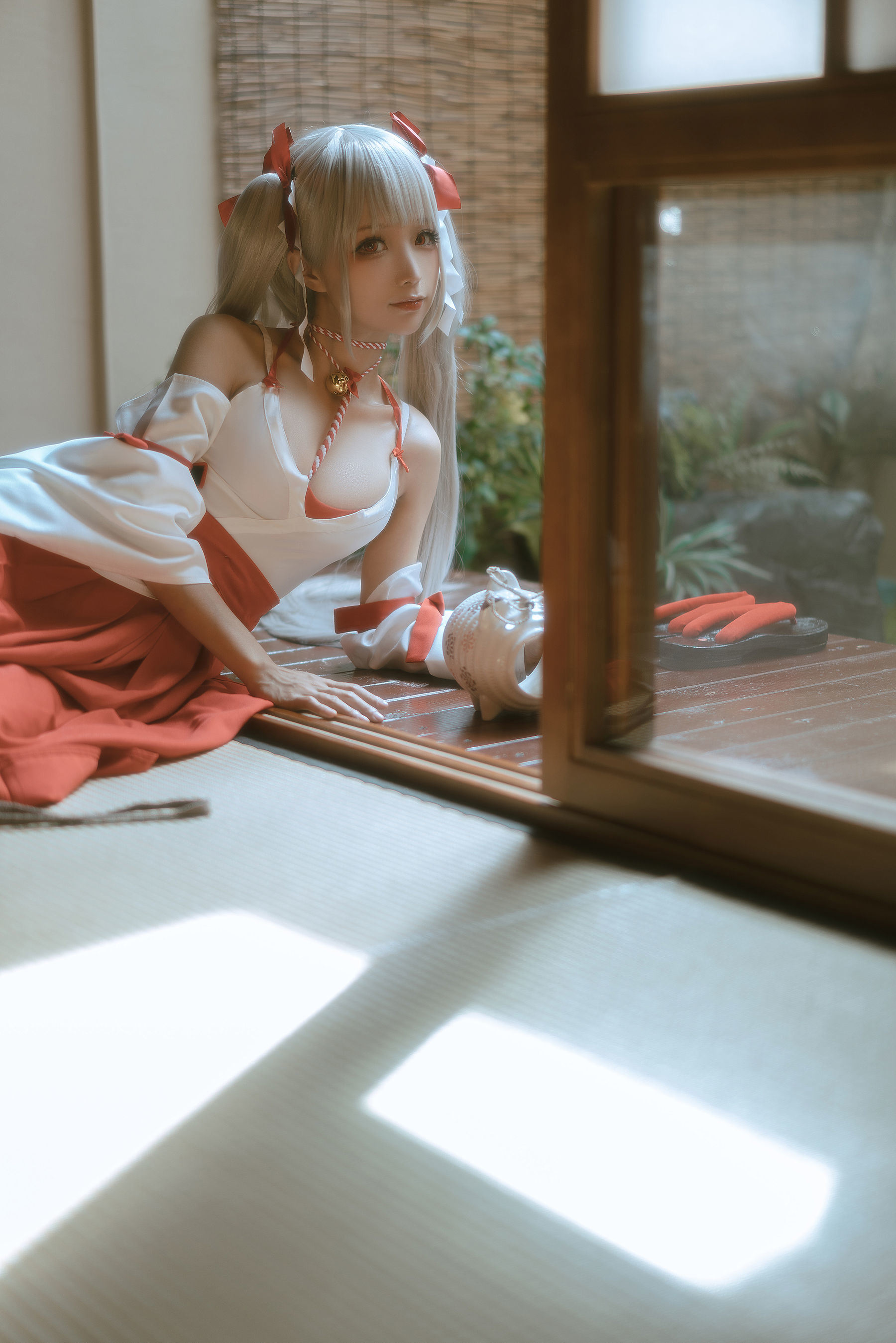 福利COS] 動漫博主蠢沫沫 - 可畏巫女