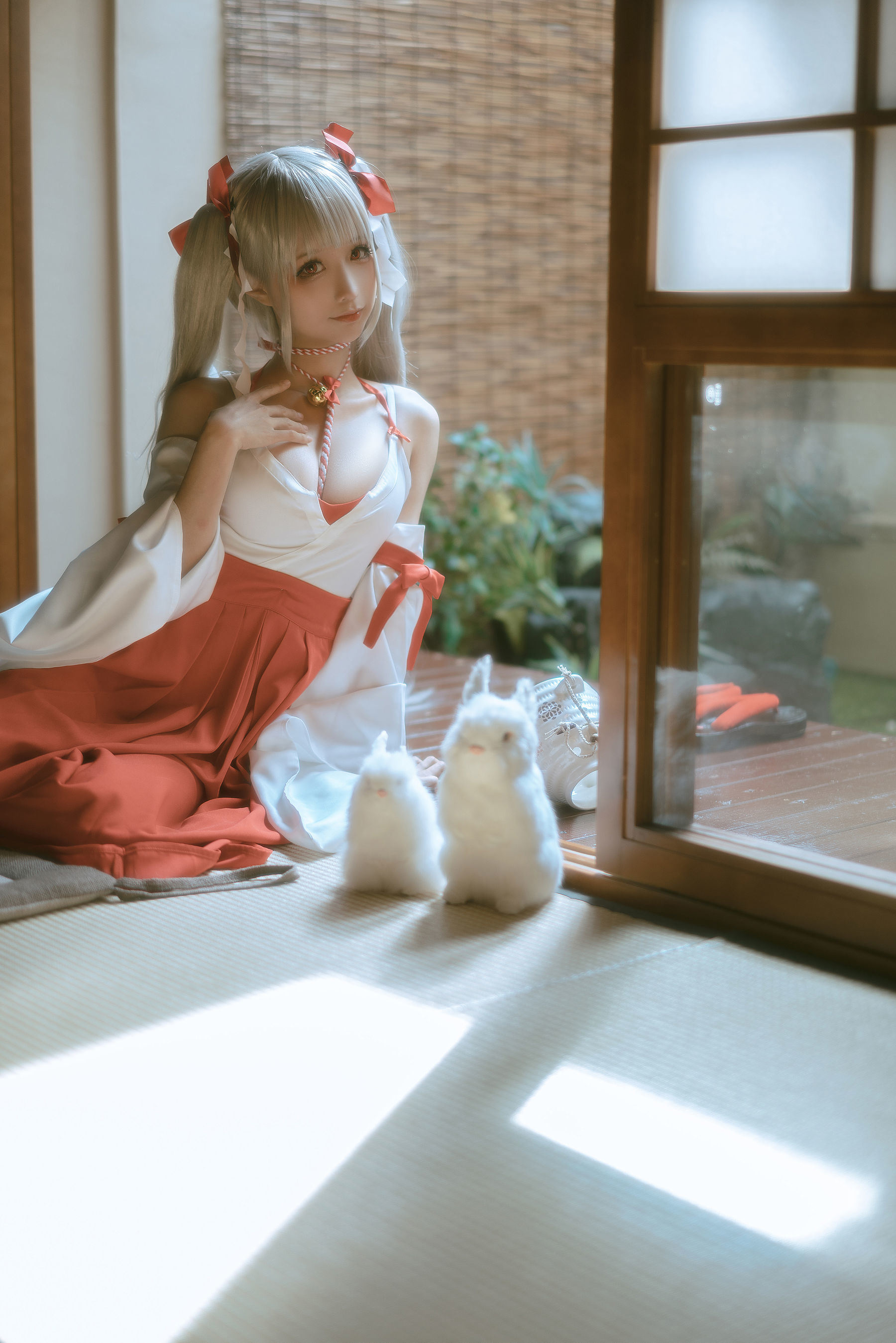 福利COS] 動漫博主蠢沫沫 - 可畏巫女