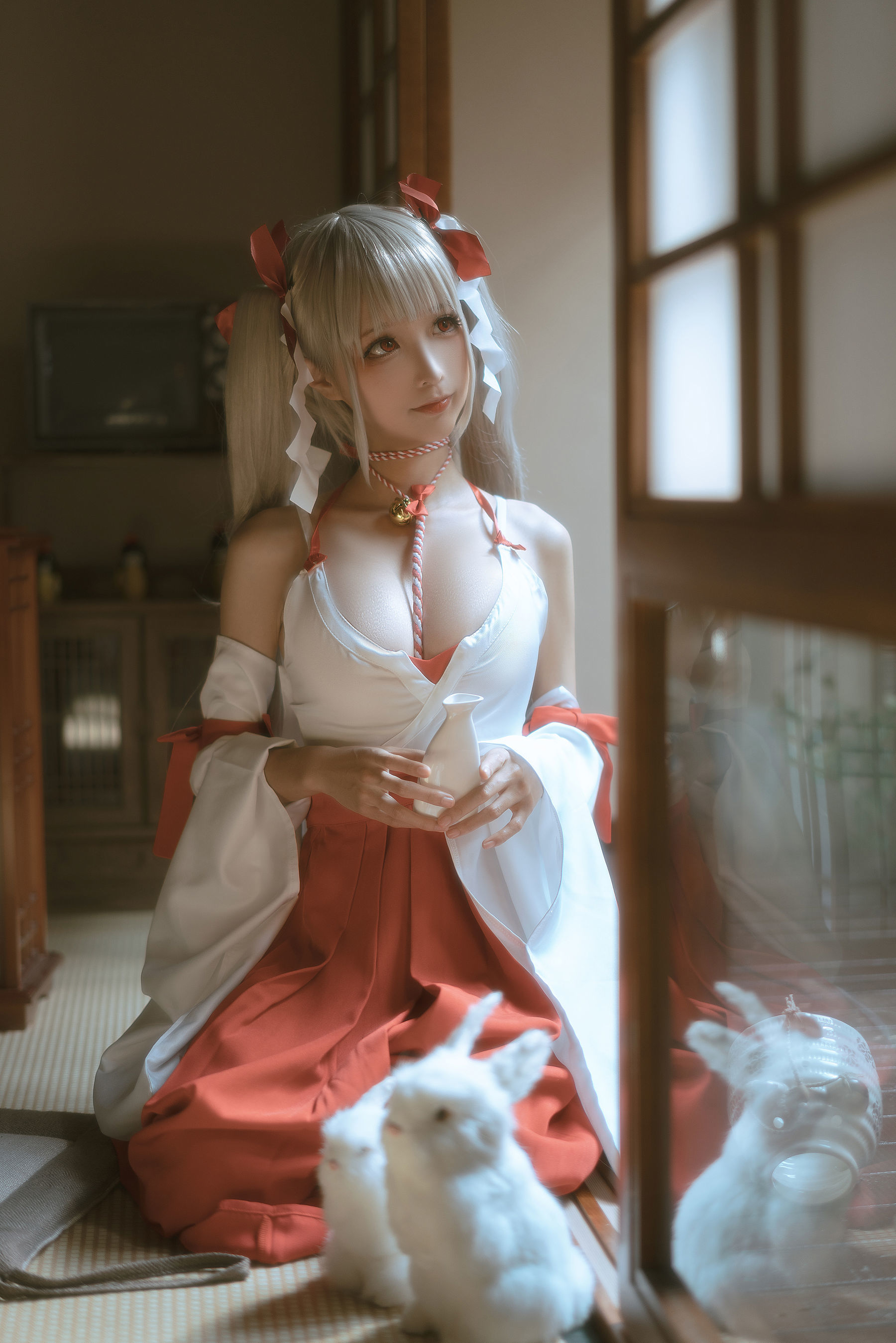 福利COS] 動漫博主蠢沫沫 - 可畏巫女