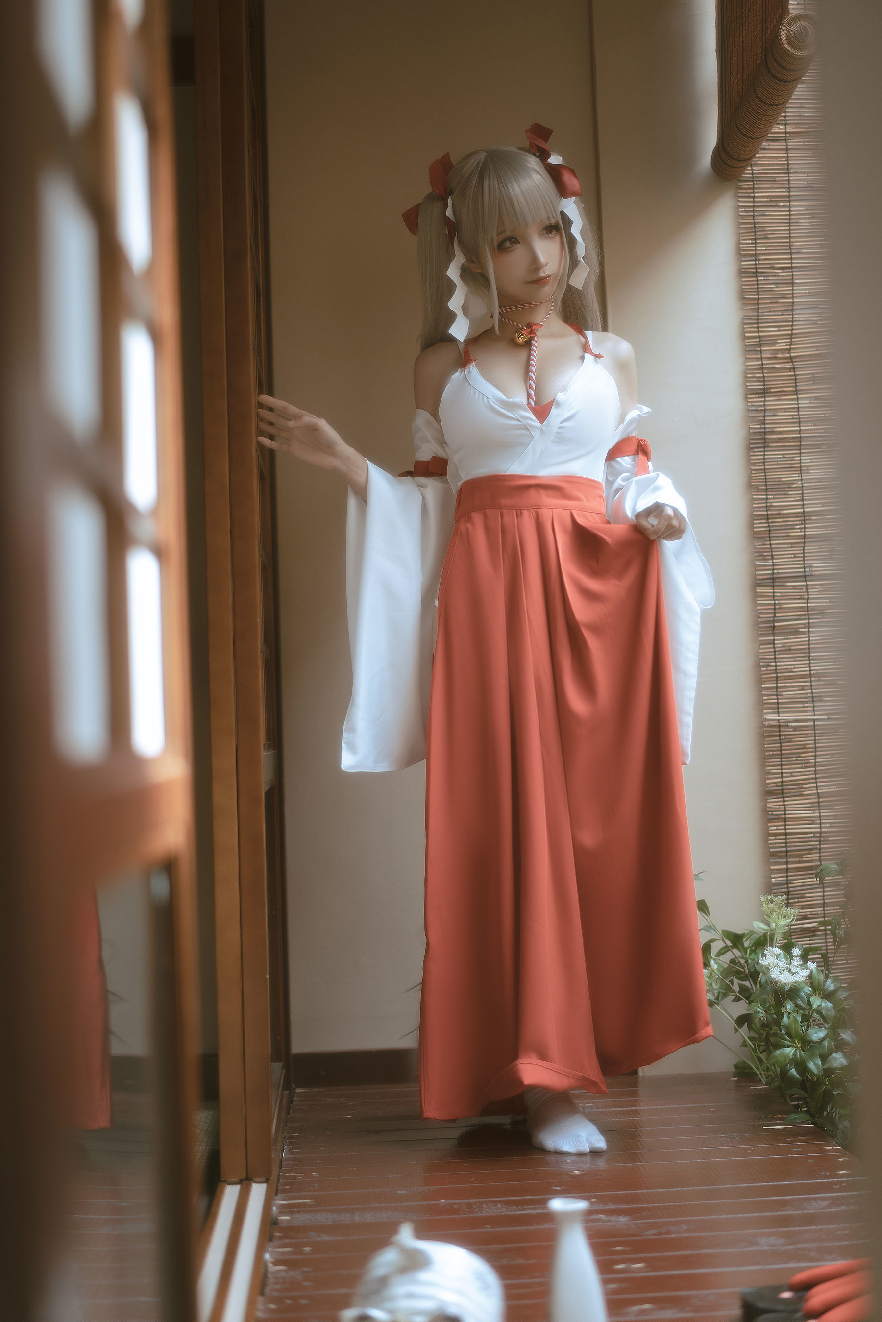 福利COS] 動漫博主蠢沫沫 - 可畏巫女