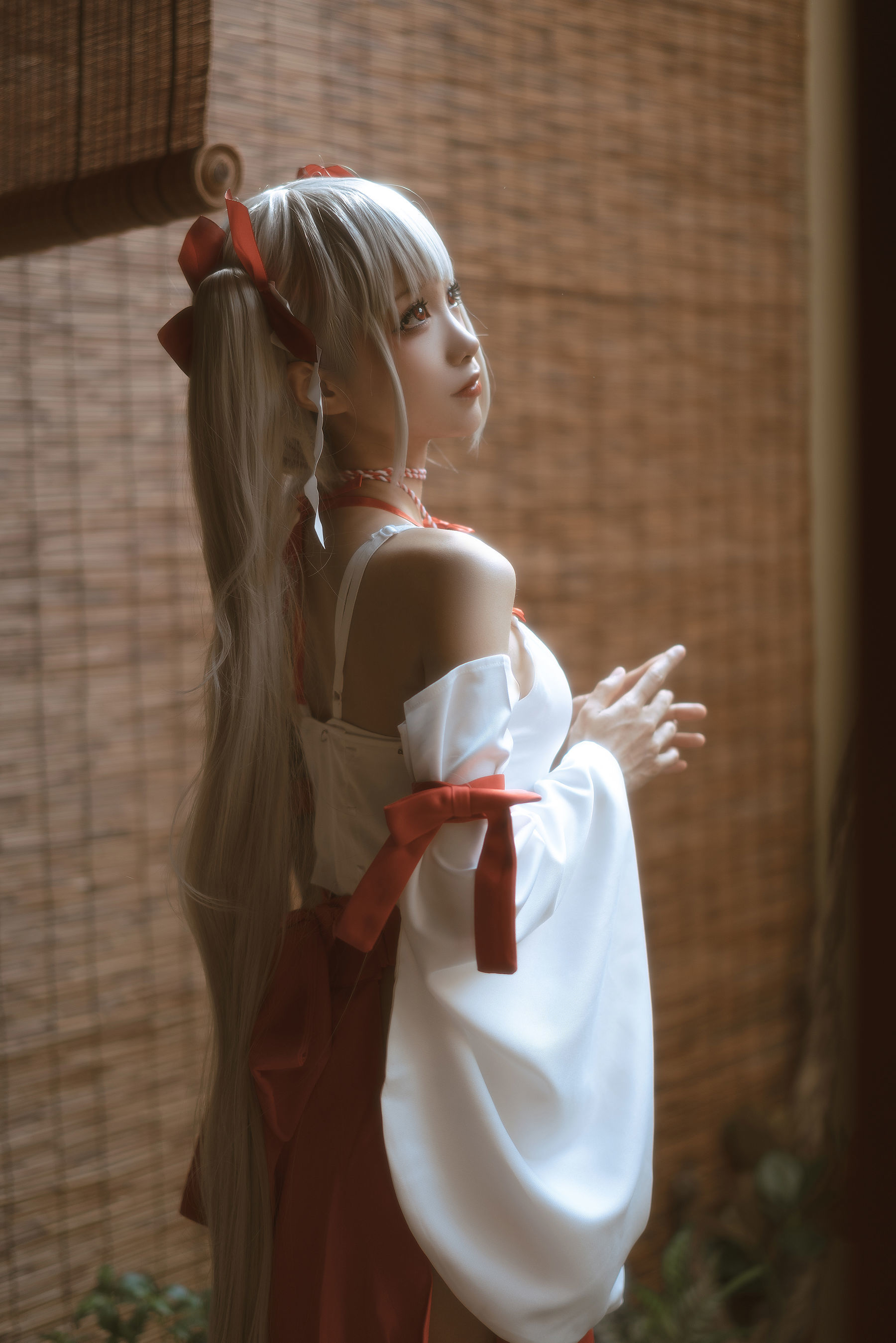 福利COS] 動漫博主蠢沫沫 - 可畏巫女