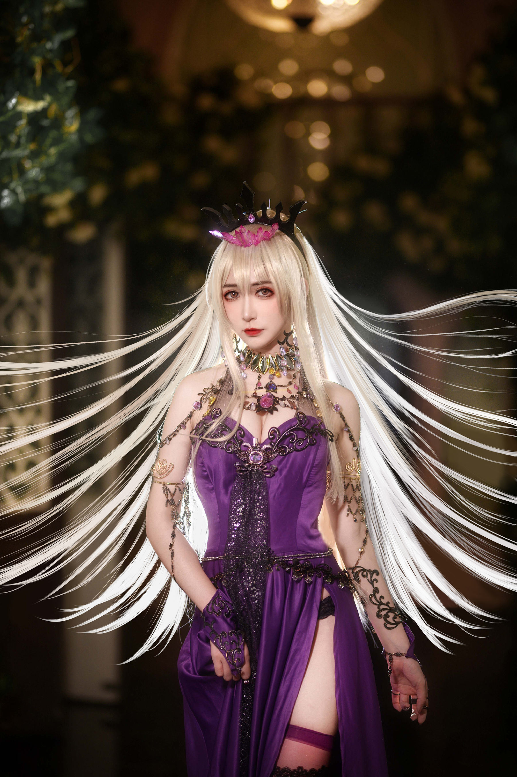 Welfare COS] Blogger anime Ruan Yi_Fairy - Áo lễ đen súng ngốc