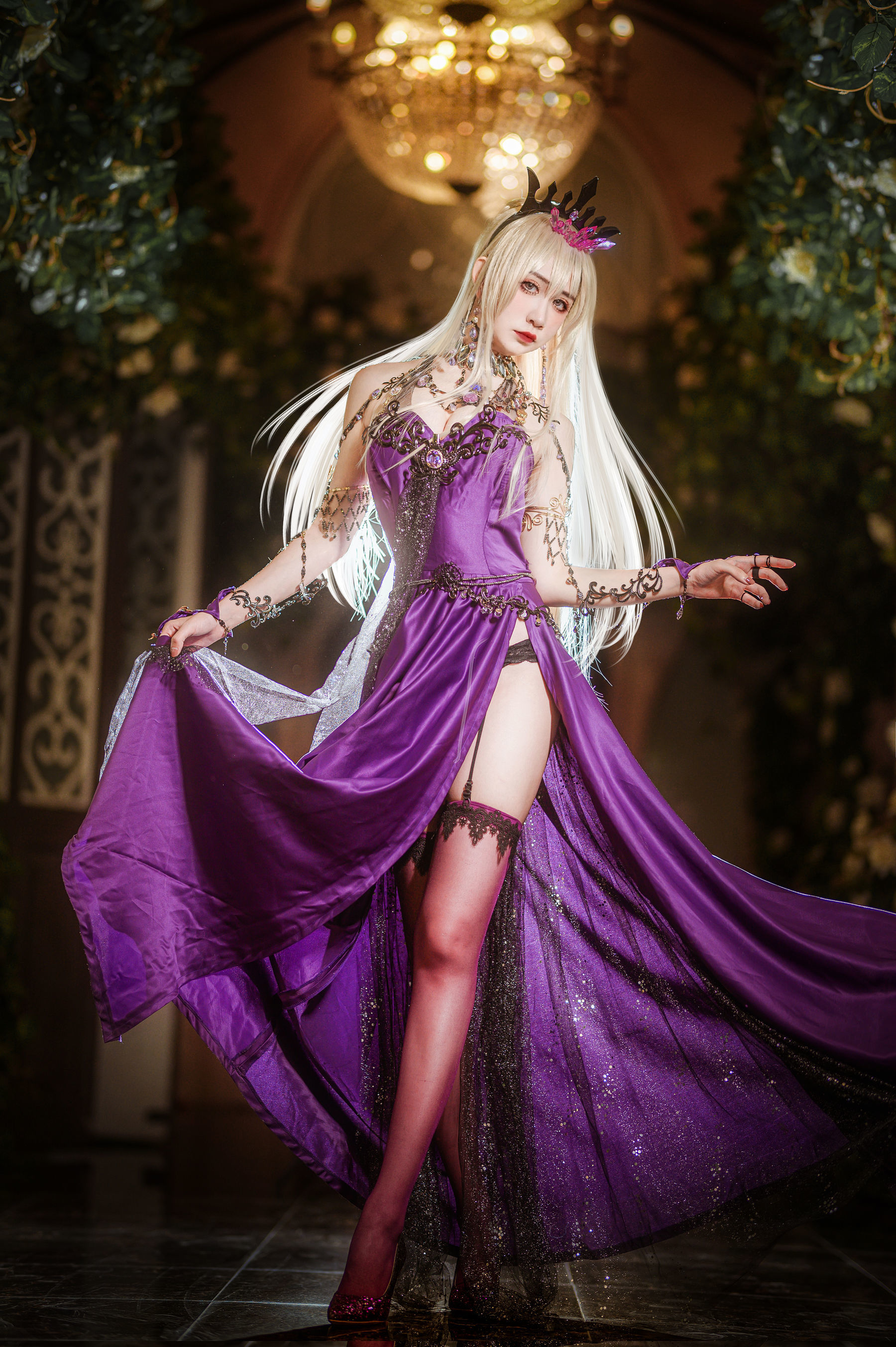 Welfare COS] Blogger anime Ruan Yi_Fairy - Áo lễ đen súng ngốc