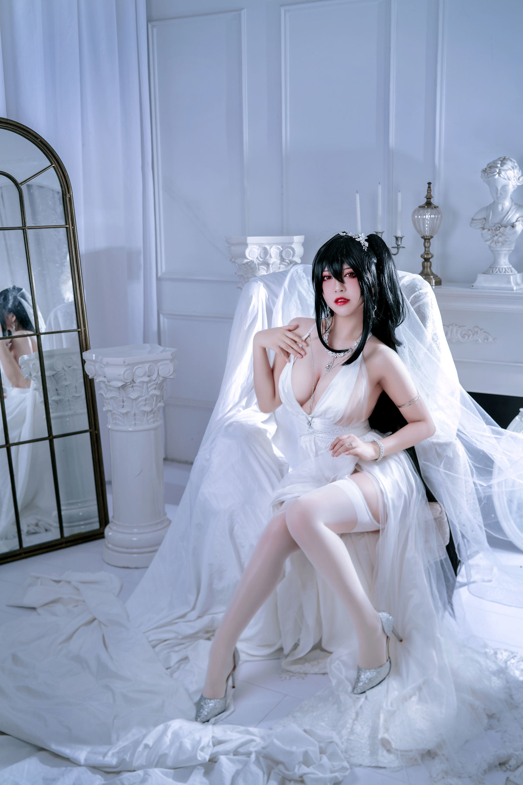 半半子 大鳳花嫁 Cosplay寫真