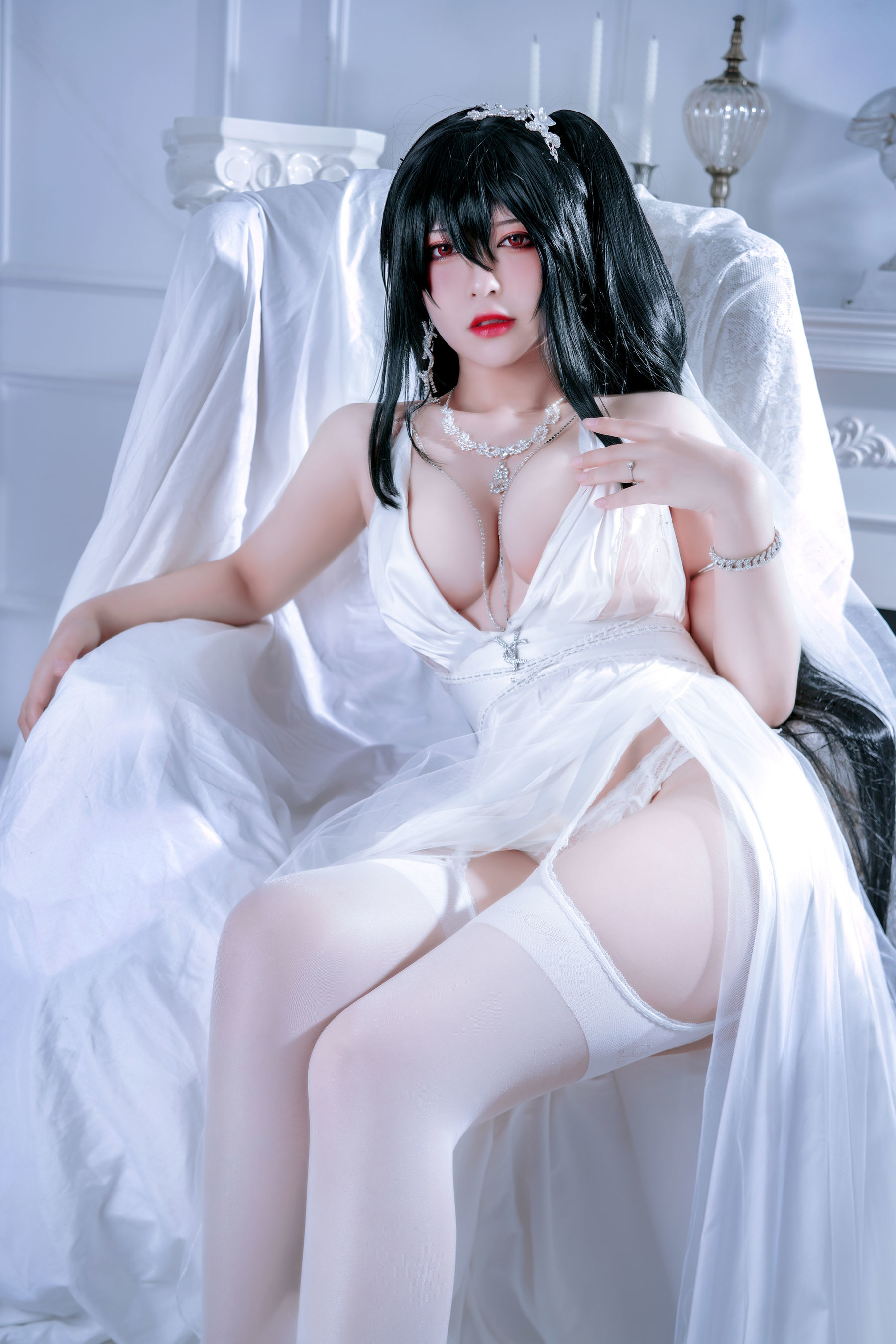 半半子 大鳳花嫁 Cosplay寫真