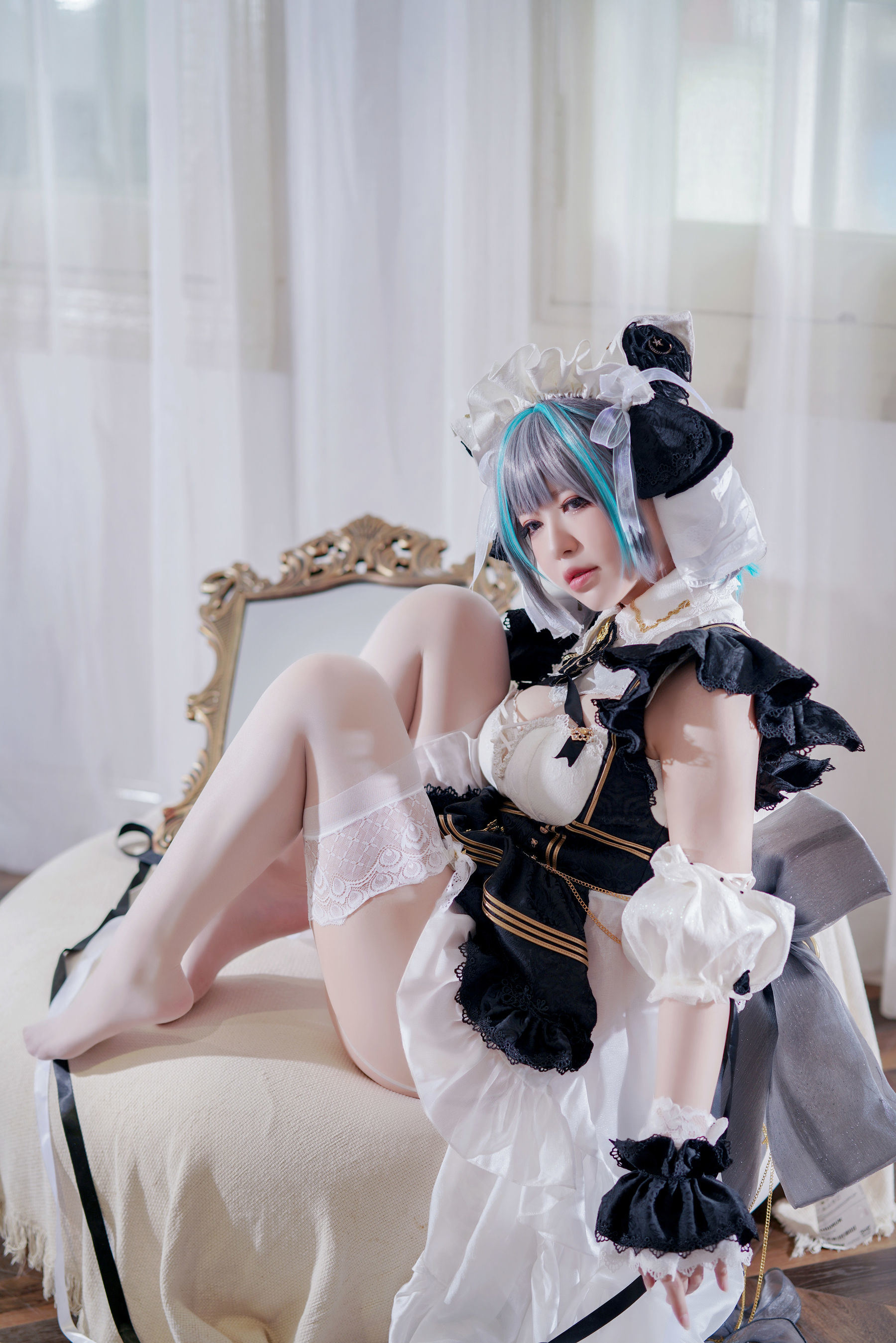 半半子 チェシャー コスプレ写真