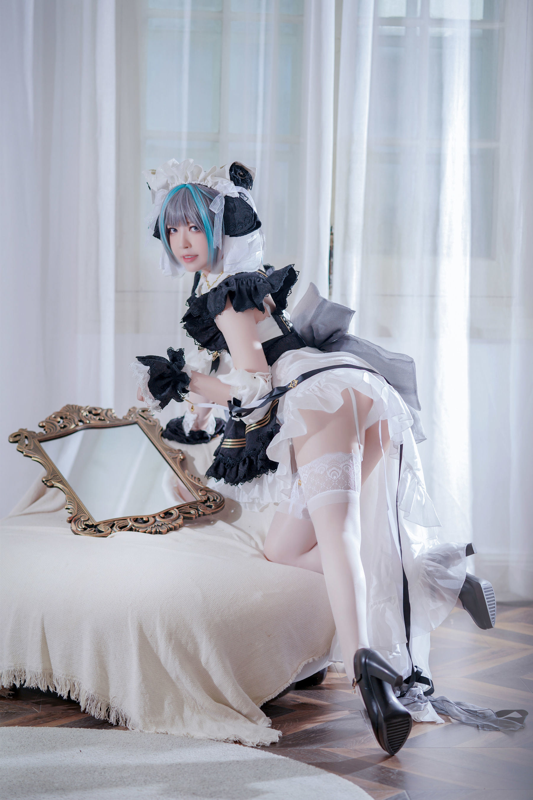 半半子 チェシャー コスプレ写真