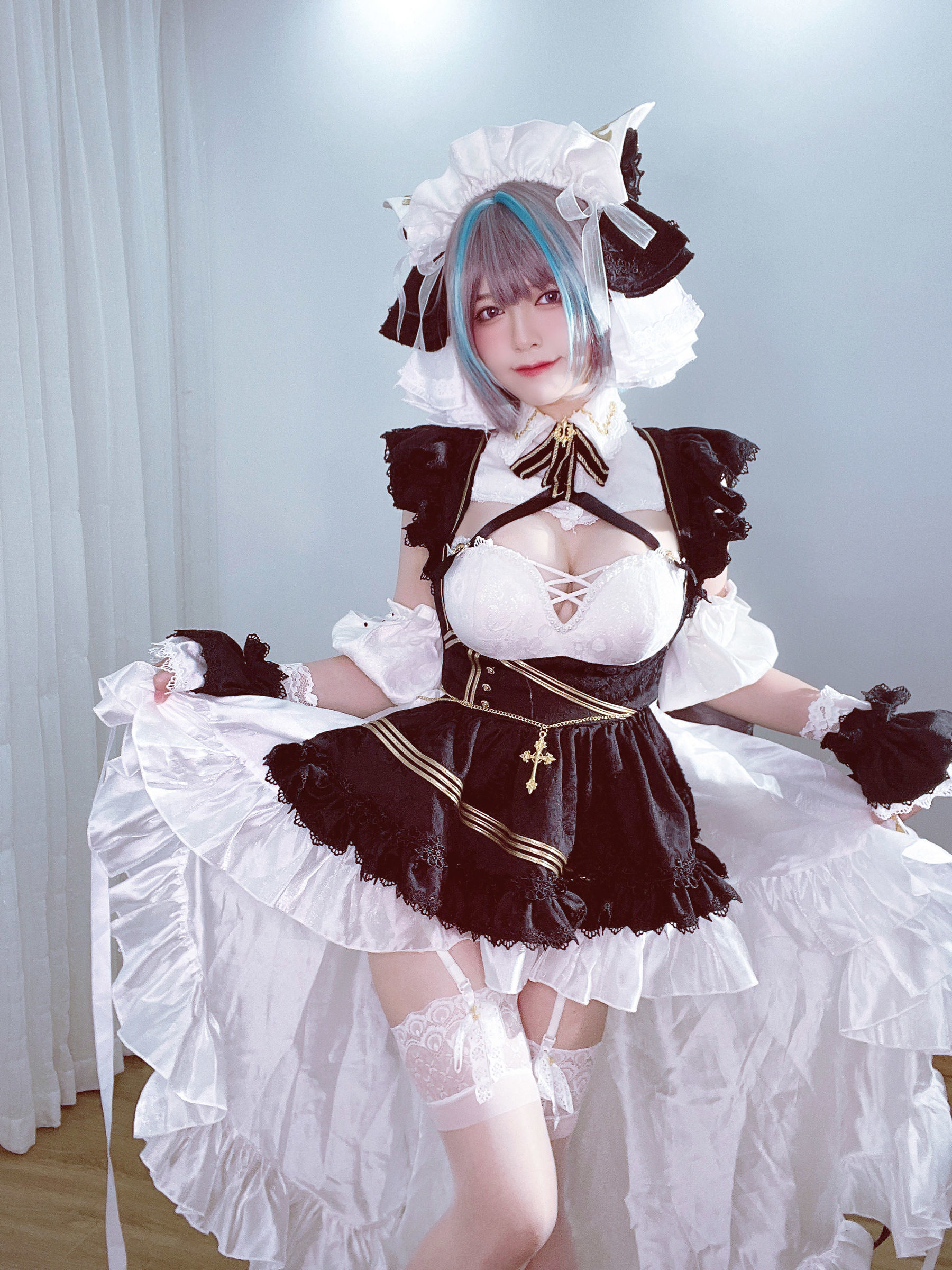 半半子 チェシャー コスプレ写真