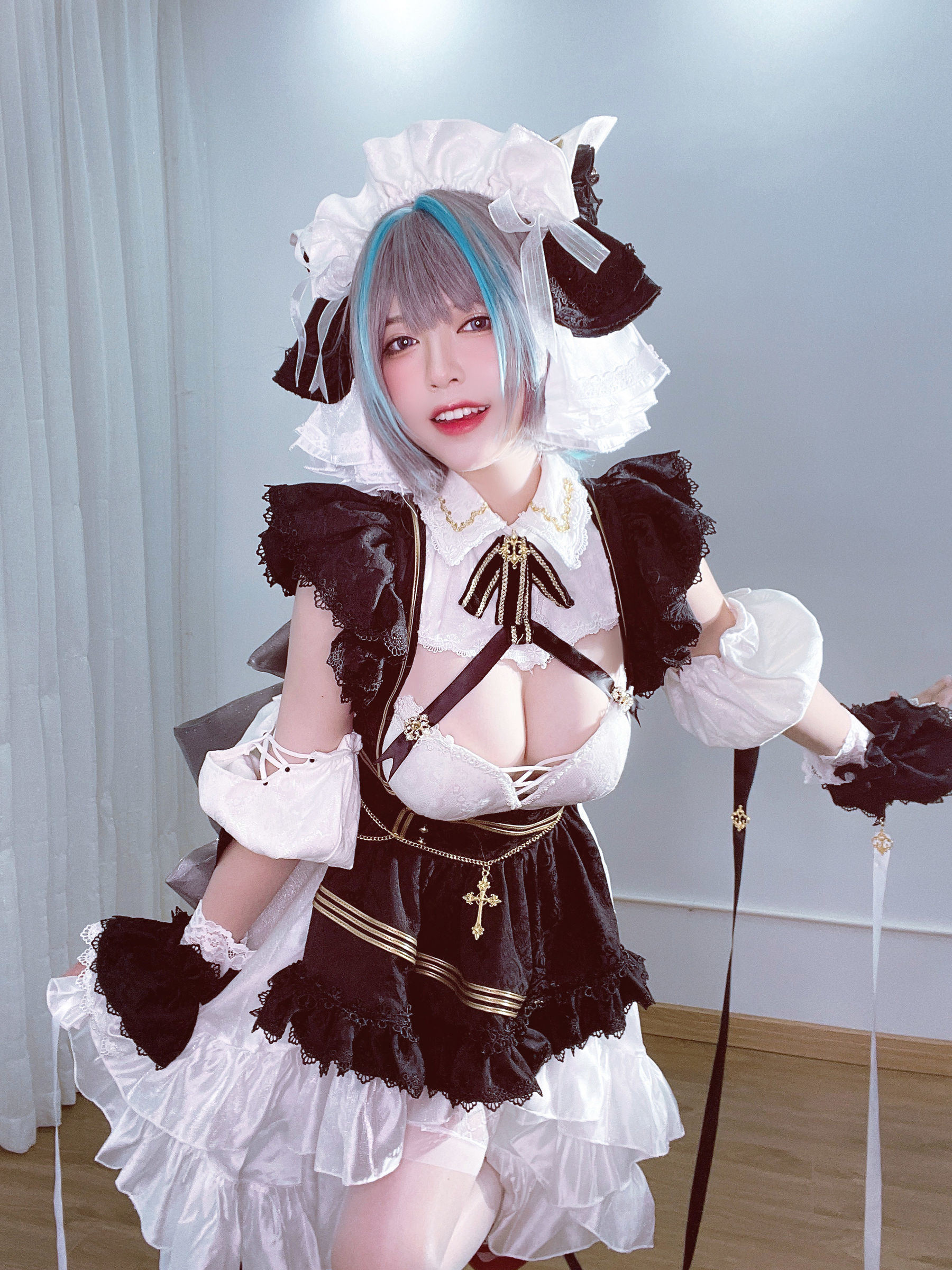 半半子 チェシャー コスプレ写真