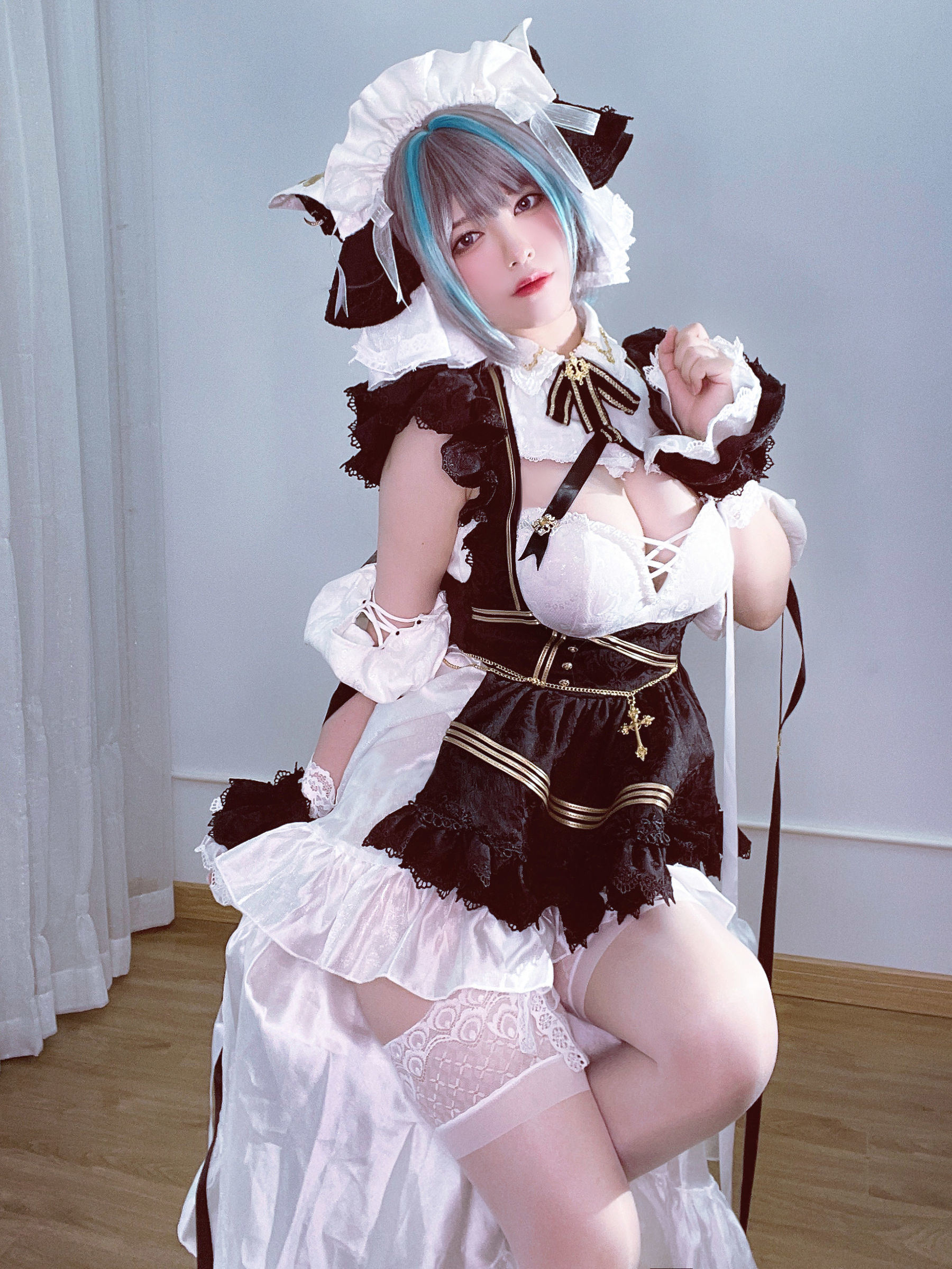半半子 チェシャー コスプレ写真