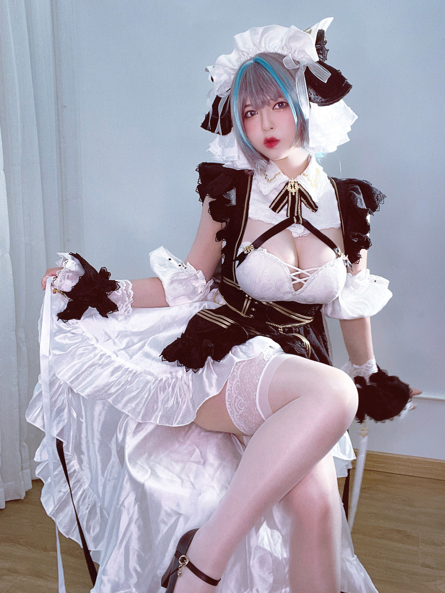 半半子 チェシャー コスプレ写真