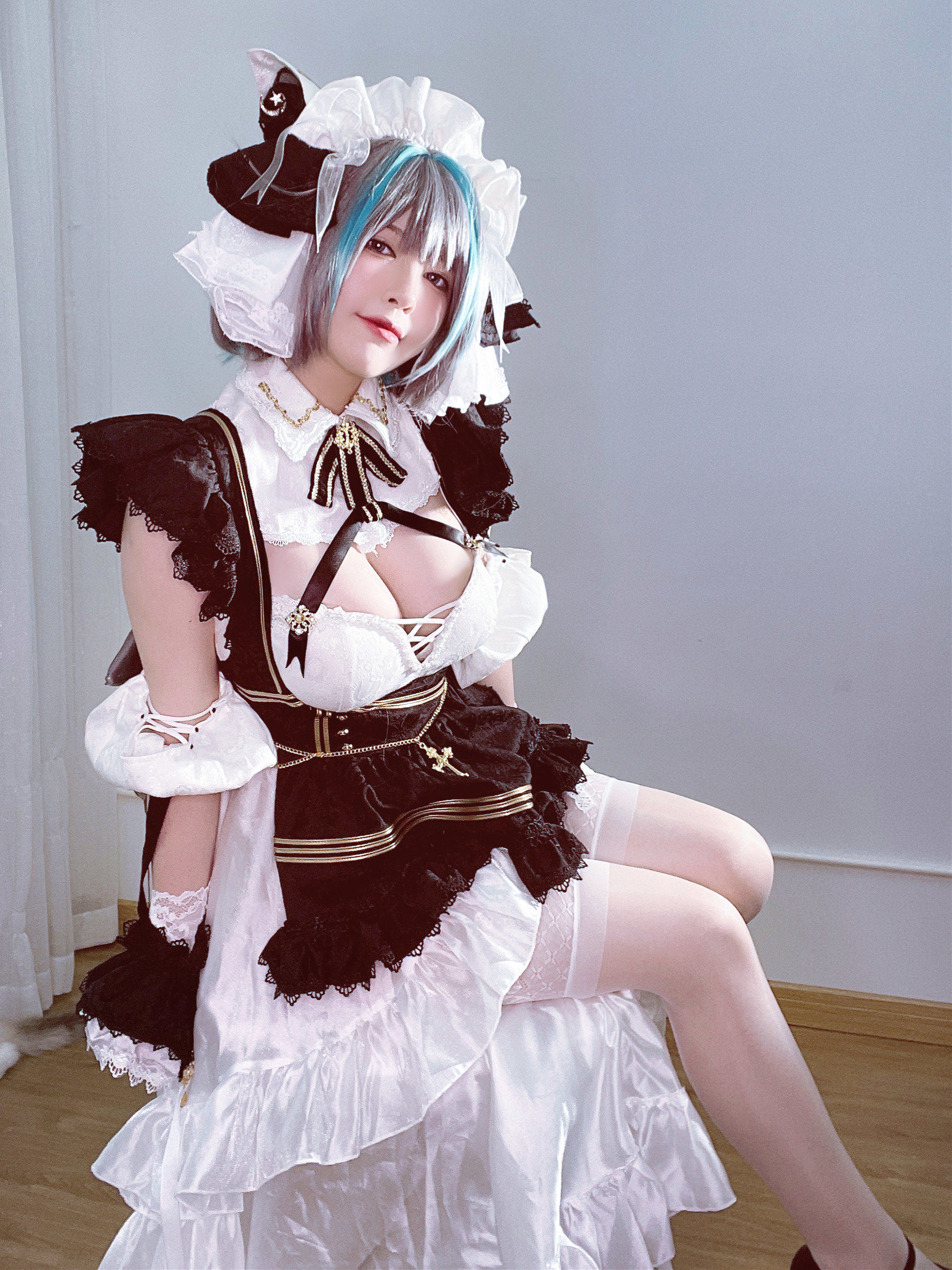 半半子 チェシャー コスプレ写真
