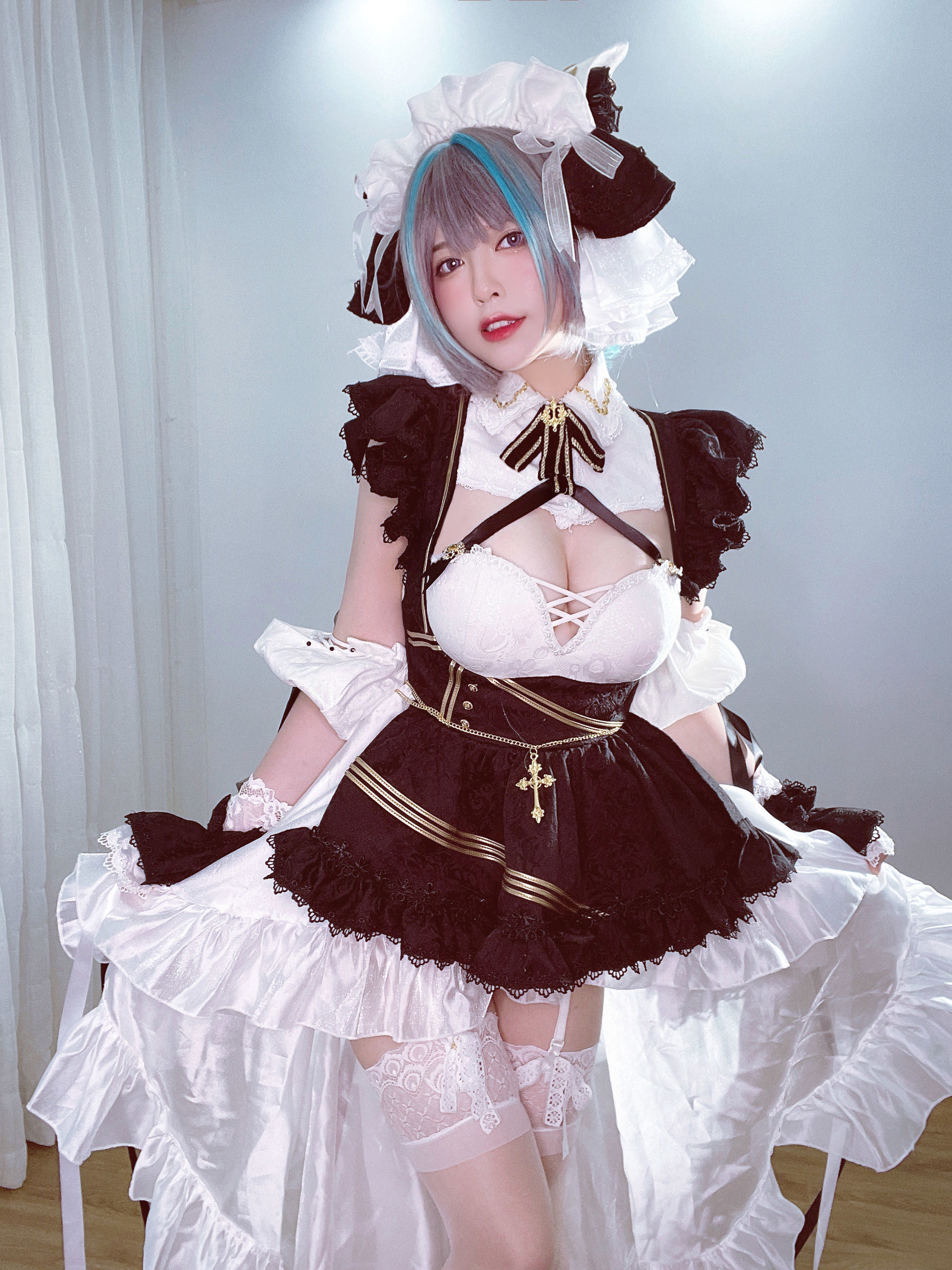 半半子 チェシャー コスプレ写真