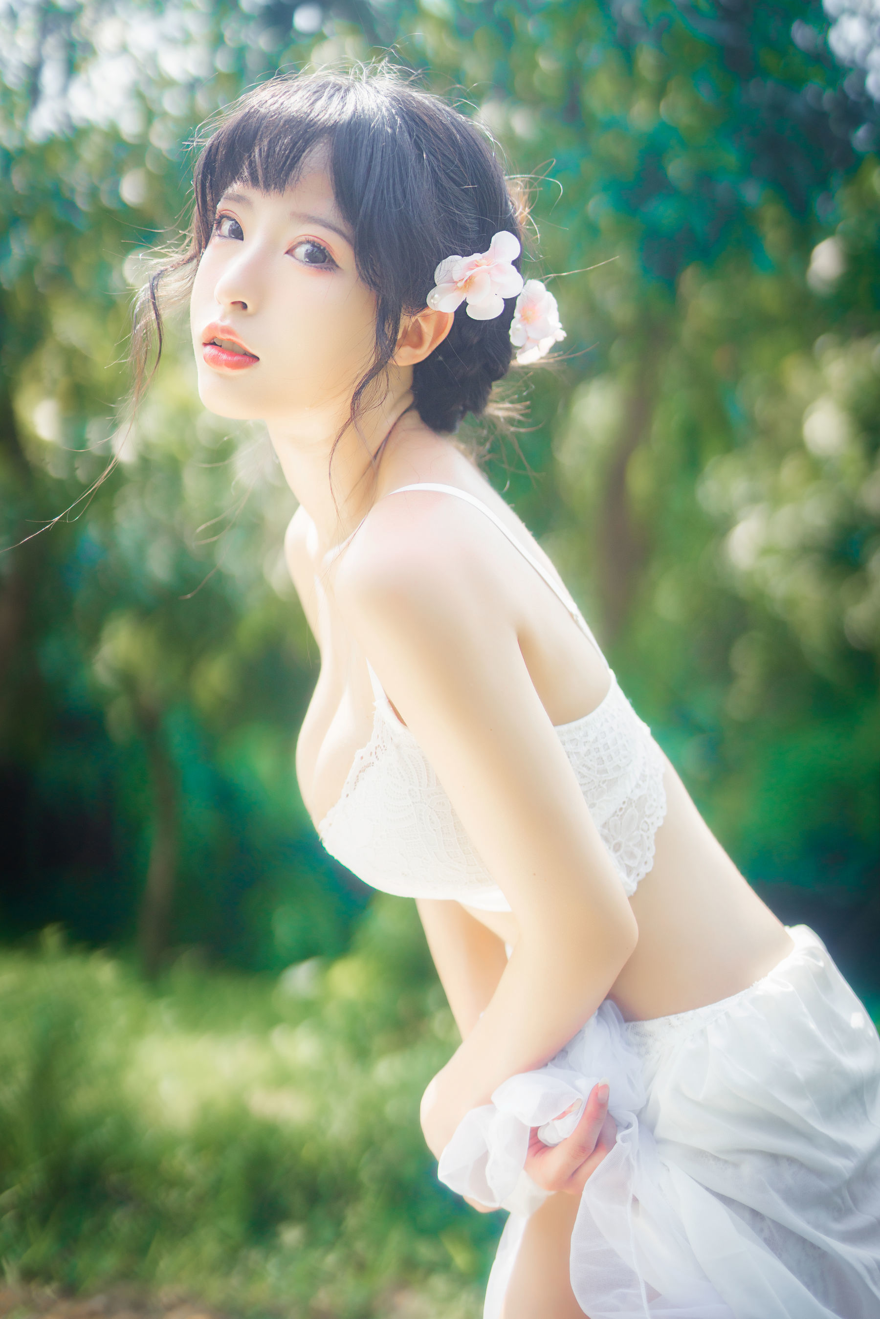 福利COS] 尤物清水由乃 - 蕾絲花園
