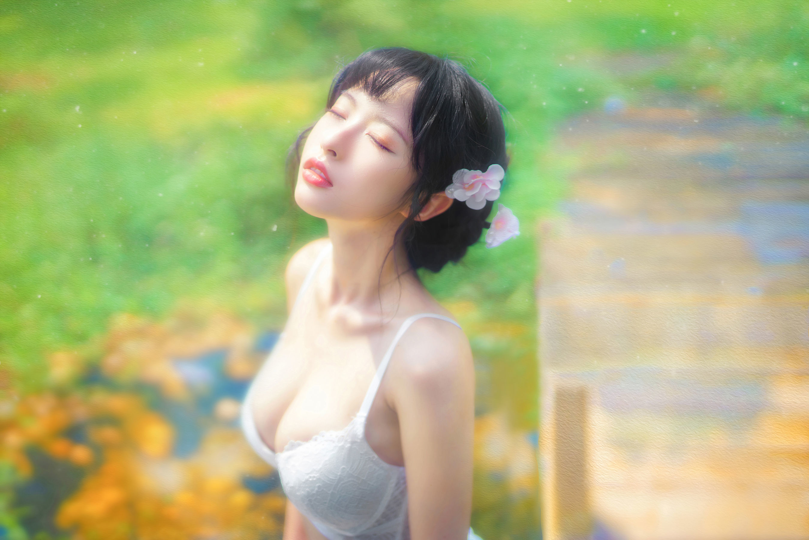 福利COS] 尤物清水由乃 - 蕾絲花園